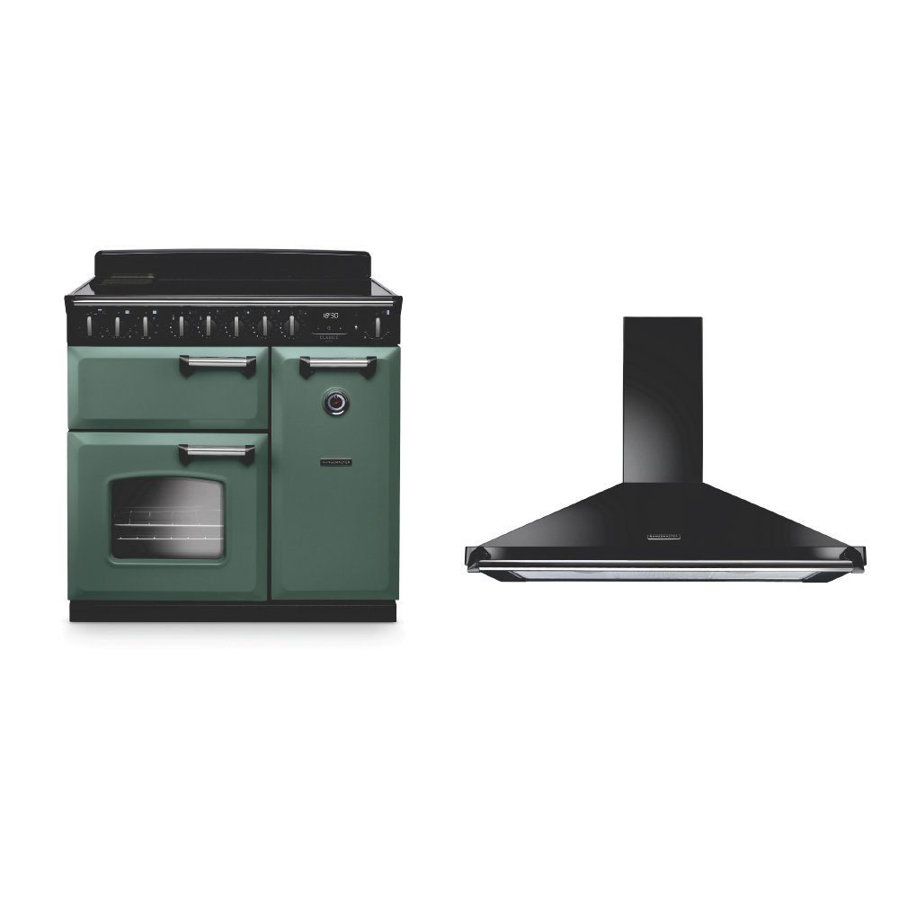 Rangemaster Classic Deluxe Induction Range Cooker & Hood Pack