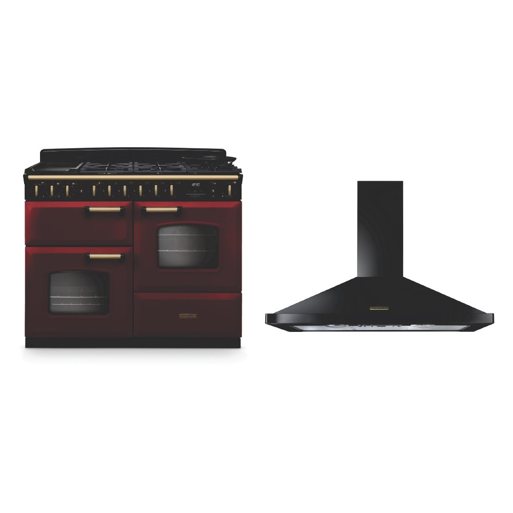 Rangemaster Classic Deluxe Dual Fuel Range Cooker & Hood Pack