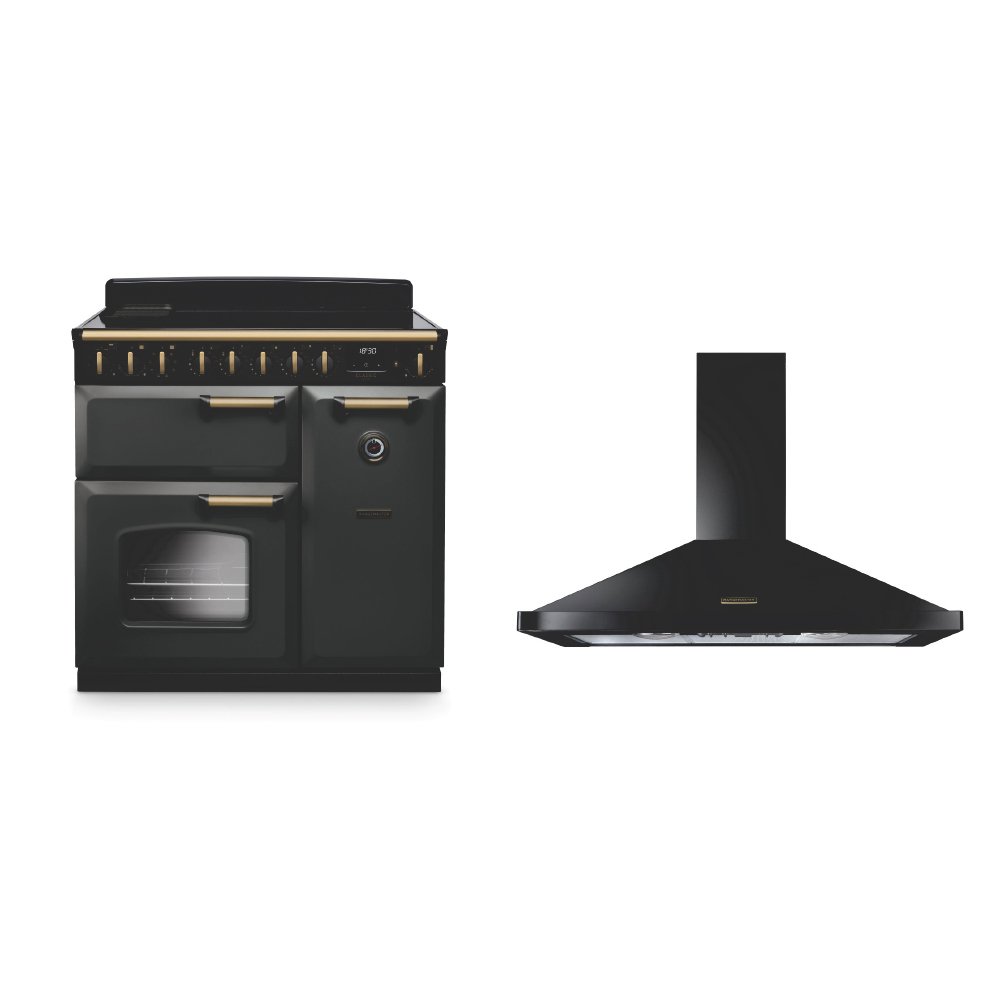 Rangemaster Classic Deluxe Induction Range Cooker & Hood Pack