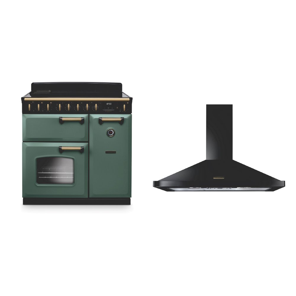 Rangemaster Classic Deluxe Induction Range Cooker & Hood Pack