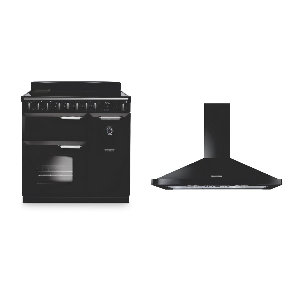 Rangemaster Classic Deluxe Induction Range Cooker & Hood Pack