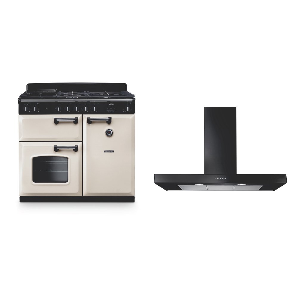 Rangemaster Classic Dual Fuel Range Cooker & Hood Pack