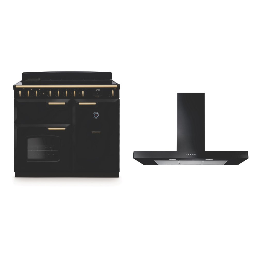 Rangemaster Classic Deluxe Induction Range Cooker & Hood Pack