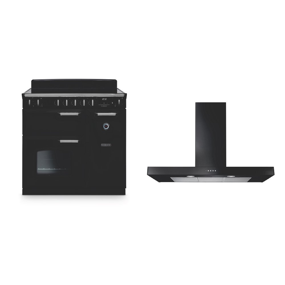 Rangemaster Classic Induction Range Cooker & Hood Pack