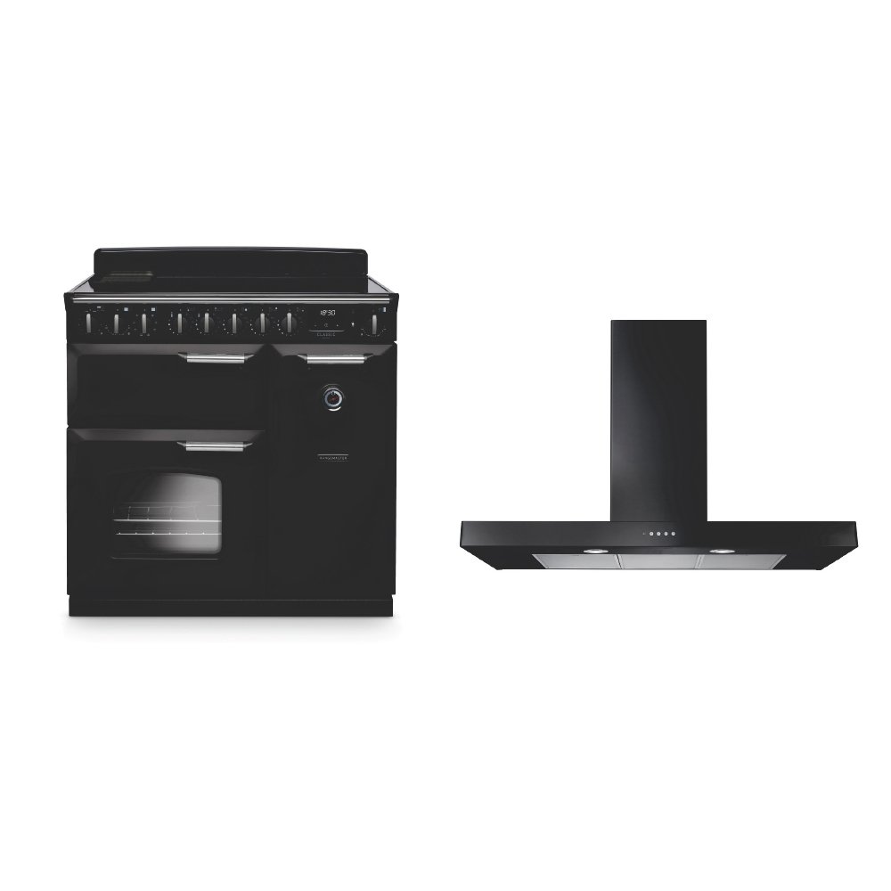 Rangemaster Classic Deluxe Induction Range Cooker & Hood Pack