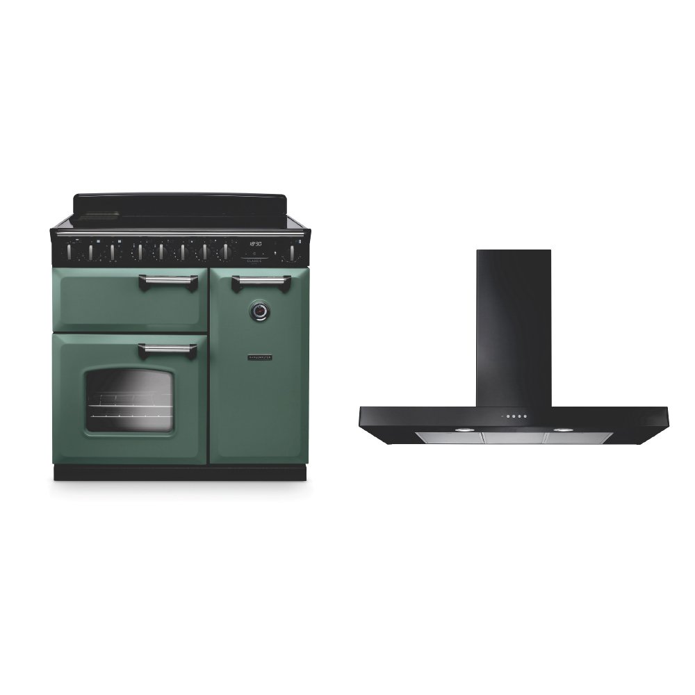 Rangemaster Classic Deluxe Induction Range Cooker & Hood Pack