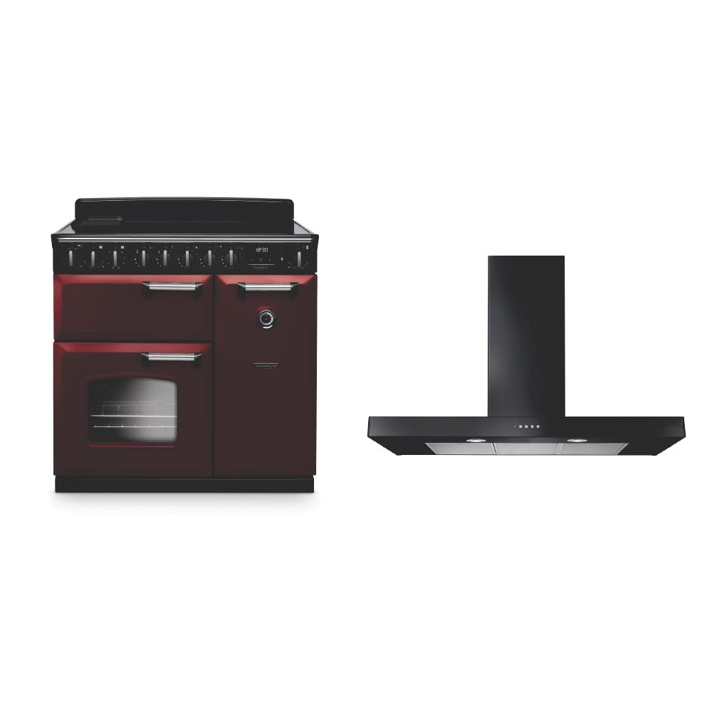 Rangemaster Classic Deluxe Induction Range Cooker & Hood Pack