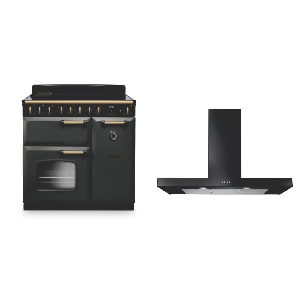 Rangemaster Classic Deluxe Induction Range Cooker & Hood Pack