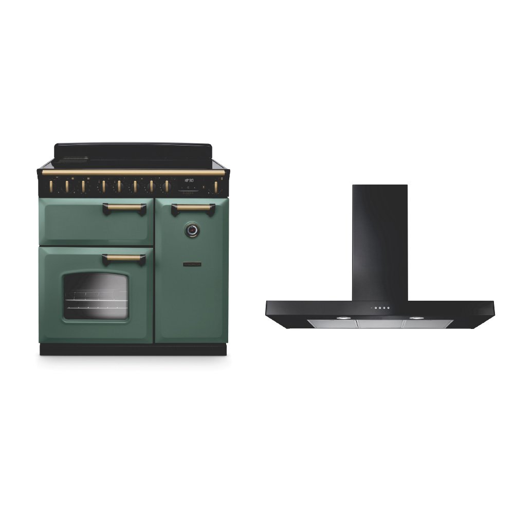 Rangemaster Classic Deluxe Induction Range Cooker & Hood Pack