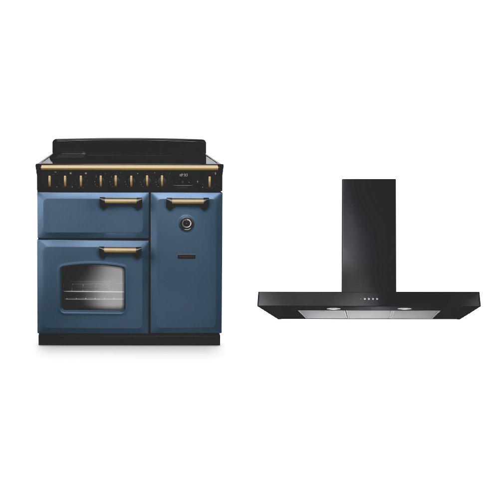 Rangemaster Classic Deluxe Induction Range Cooker & Hood Pack