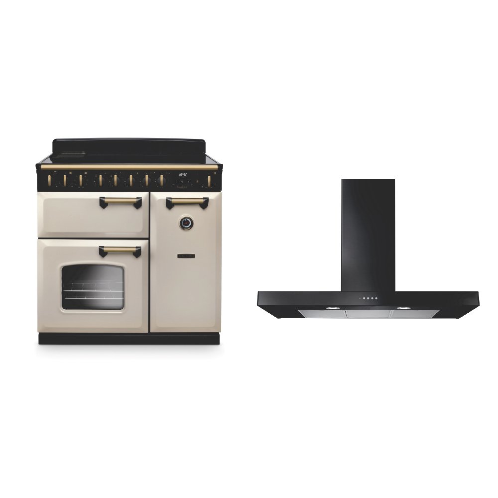 Rangemaster Classic Deluxe Induction Range Cooker & Hood Pack