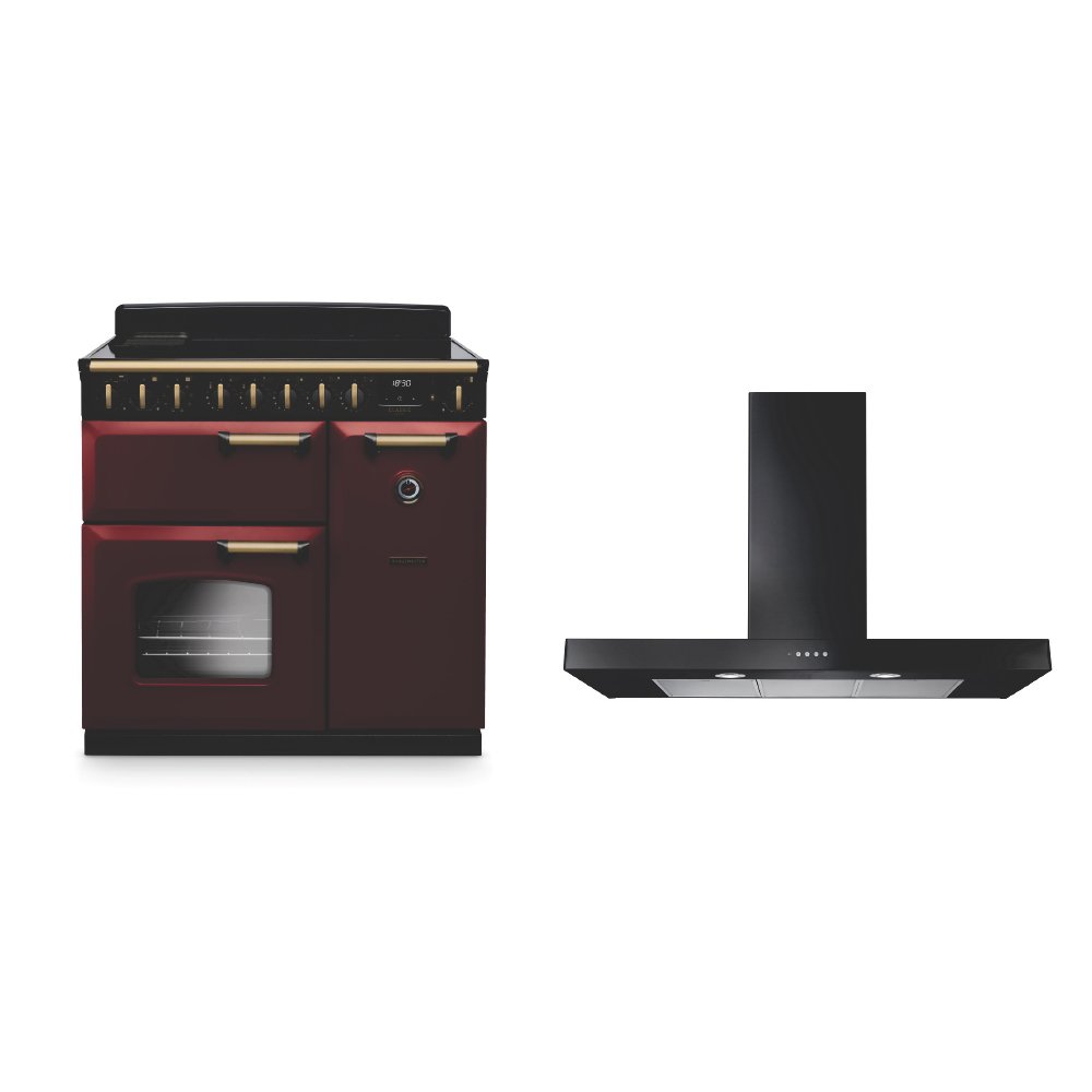 Rangemaster Classic Deluxe Induction Range Cooker & Hood Pack