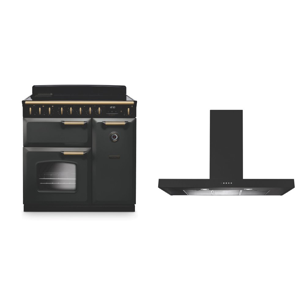 Rangemaster Classic Deluxe Induction Range Cooker & Hood Pack