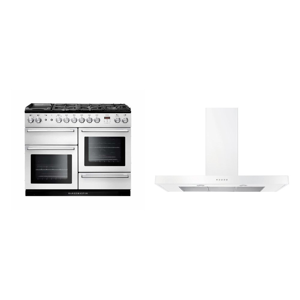 Rangemaster Nexus Dual Fuel Range Cooker & Hood Pack