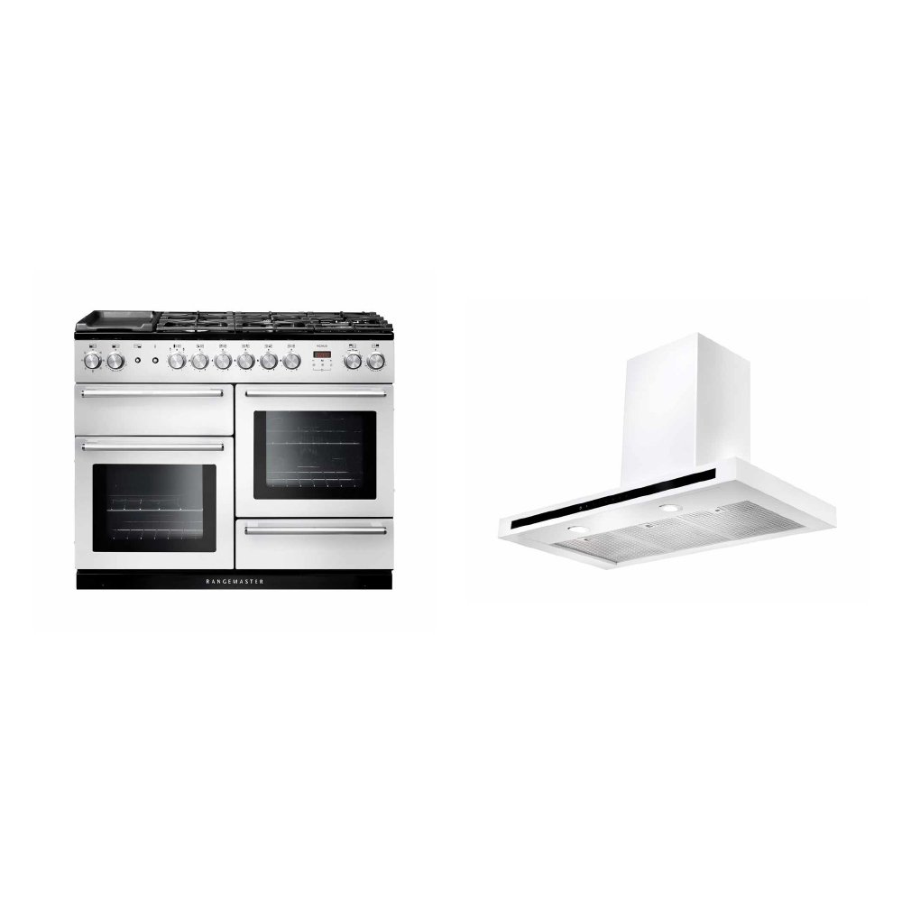 Rangemaster Nexus Dual Fuel Range Cooker & Hood Pack