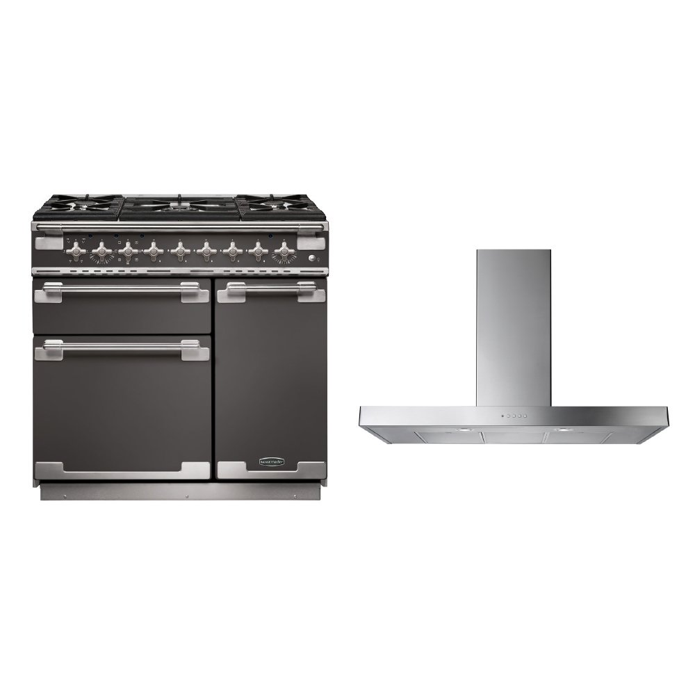 Rangemaster Elise Dual Fuel Range Cooker & Hood Pack