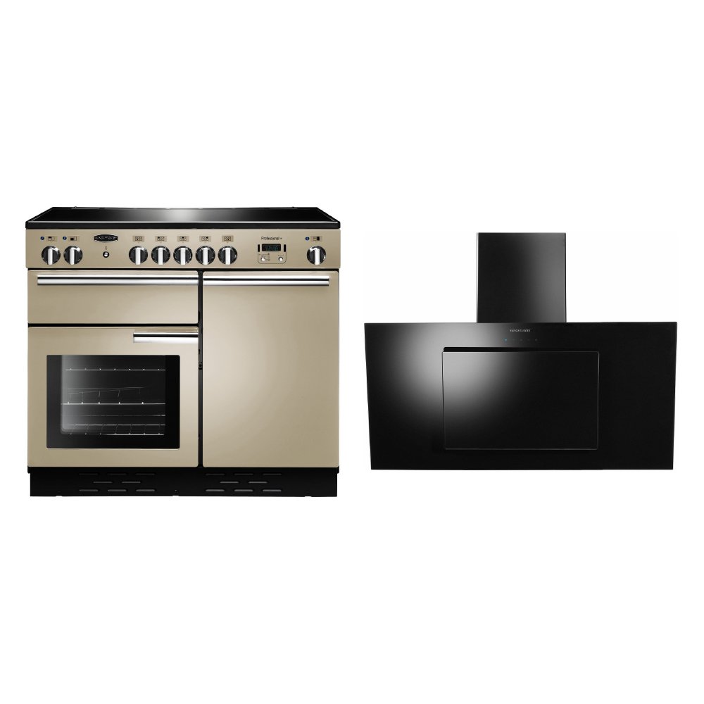 Rangemaster Professional Plus Ceramic Range Cooker & Hood Pack