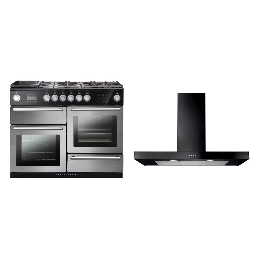 Rangemaster Nexus Steam Dual Fuel Range Cooker & Hood Pack