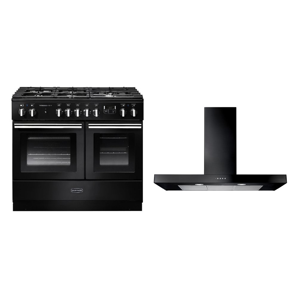 Rangemaster Professional Plus FX Dual Fuel Range Cooker & Hood Pack
