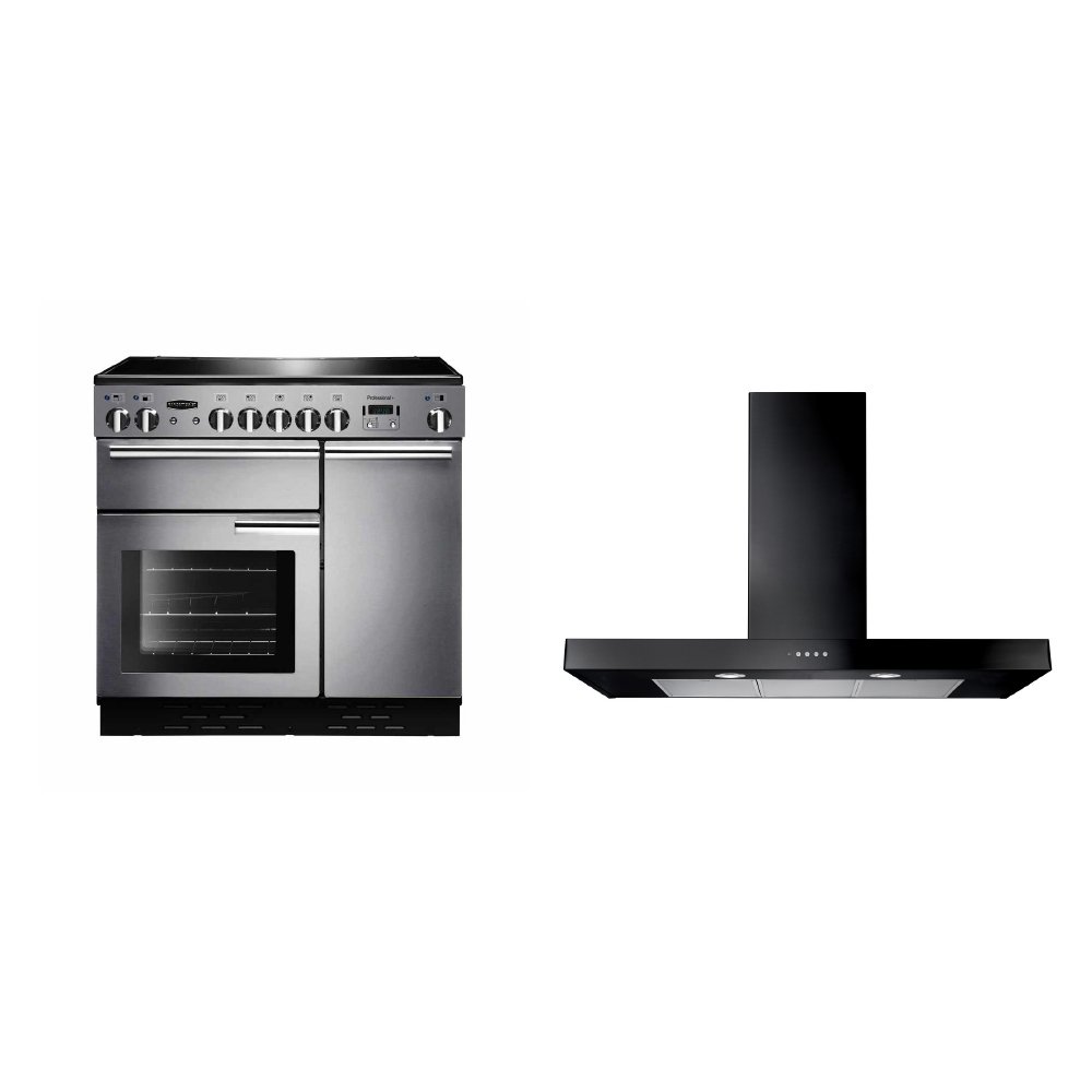 Rangemaster Professional Plus Induction Range Cooker & Hood Pack