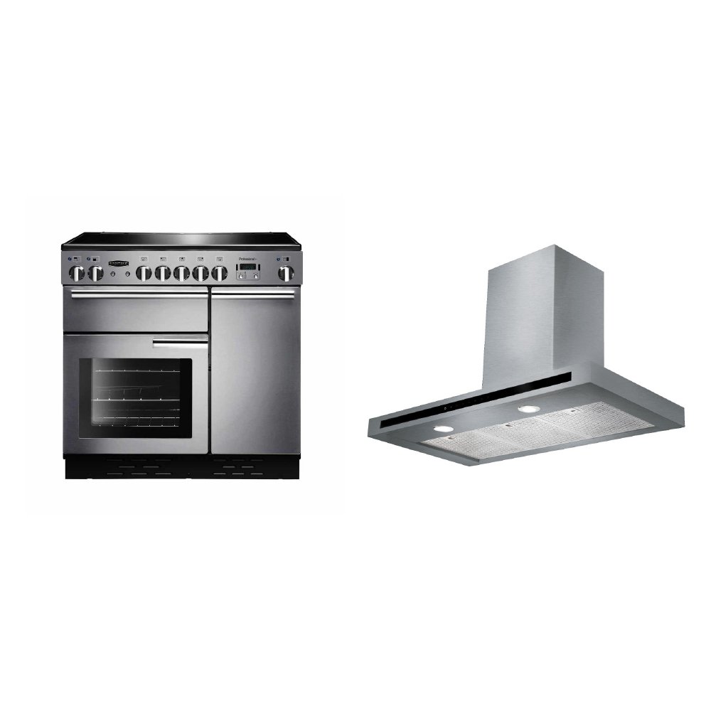 Rangemaster Professional Plus Induction Range Cooker & Hood Pack
