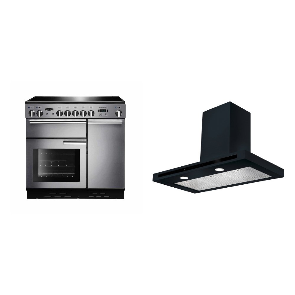 Rangemaster Professional Plus Induction Range Cooker & Hood Pack