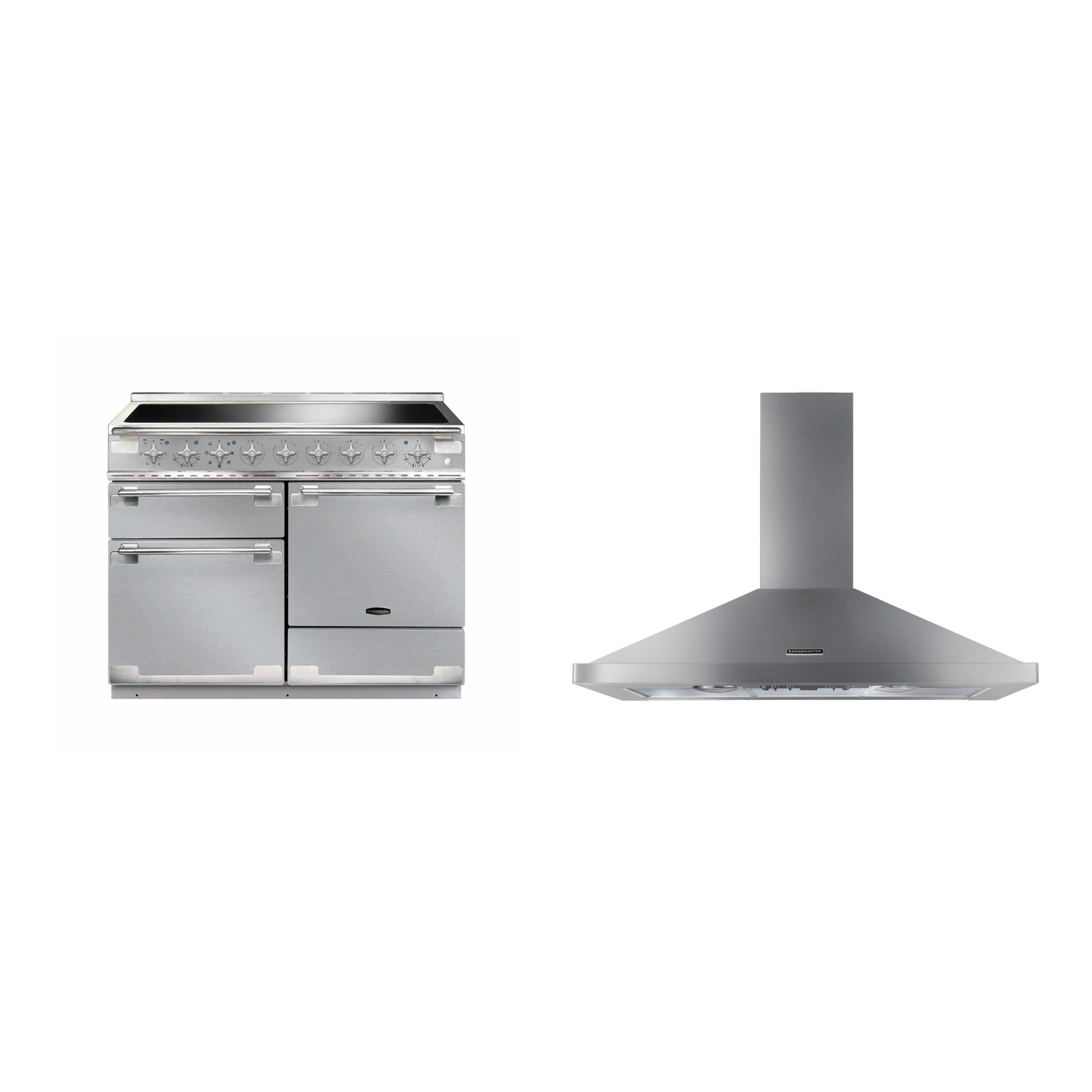 Rangemaster Elise Induction Range Cooker & Hood Pack