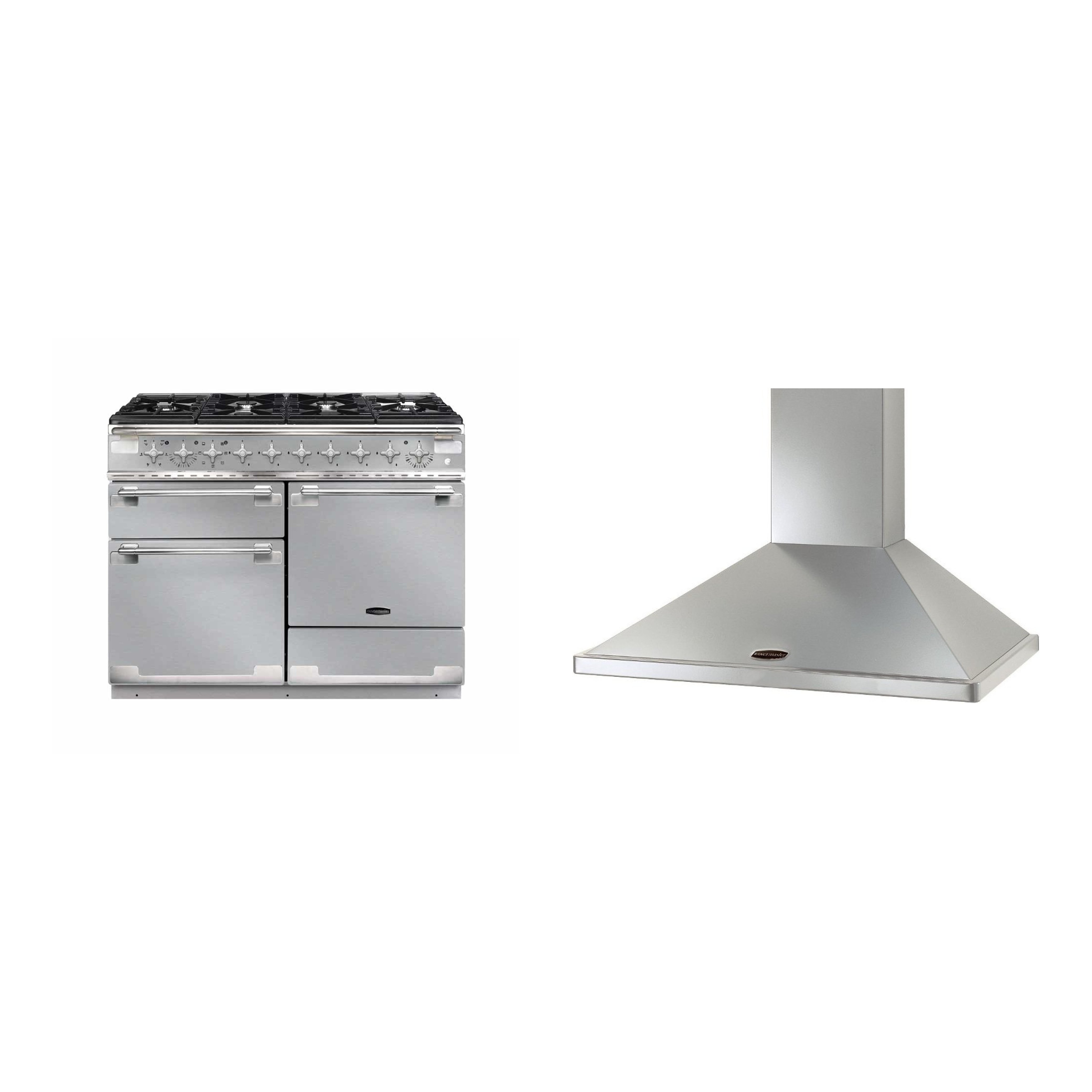 Rangemaster Elise Dual Fuel Range Cooker & Hood Pack