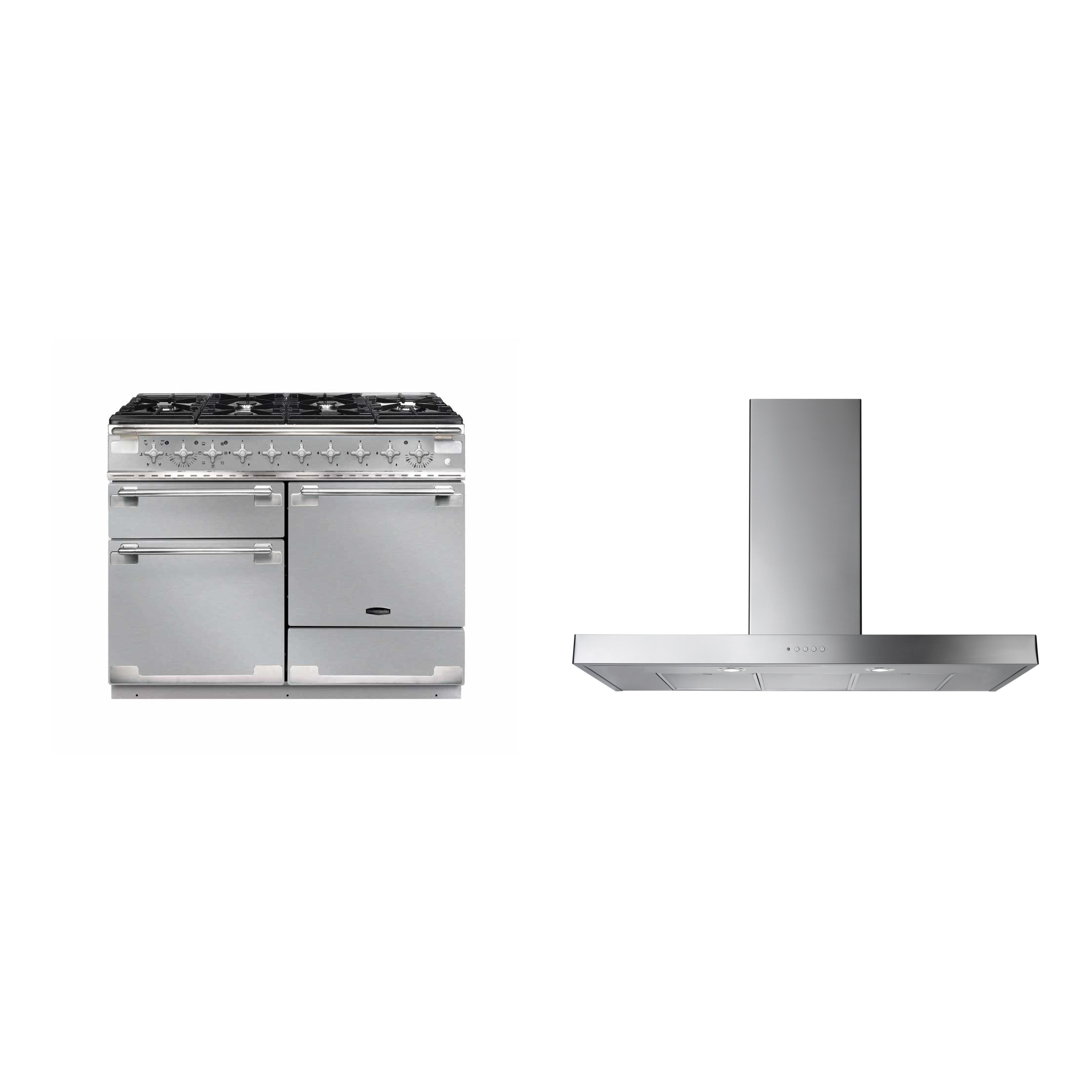 Rangemaster Elise Dual Fuel Range Cooker & Hood Pack