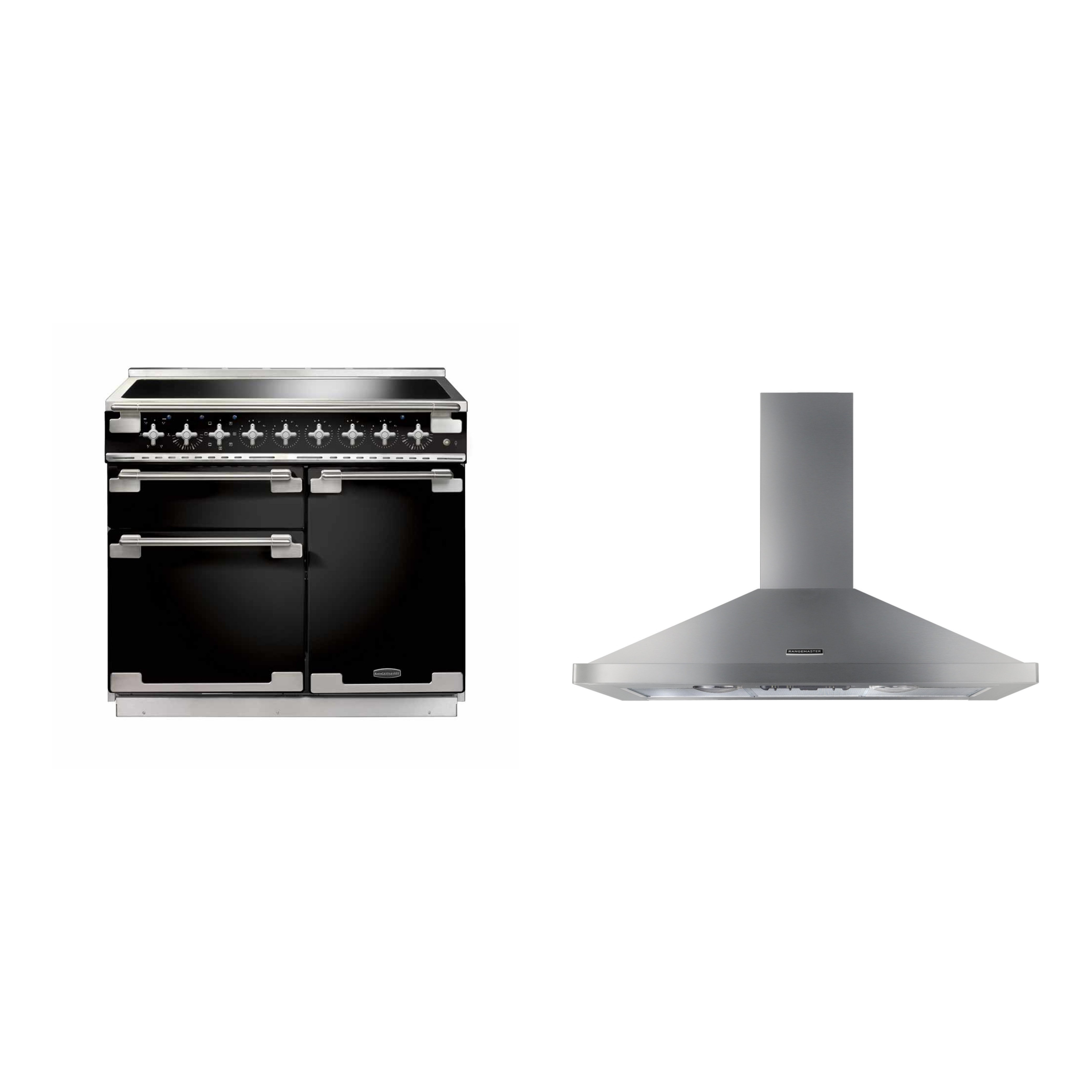 Rangemaster Elise Induction Range Cooker & Hood Pack