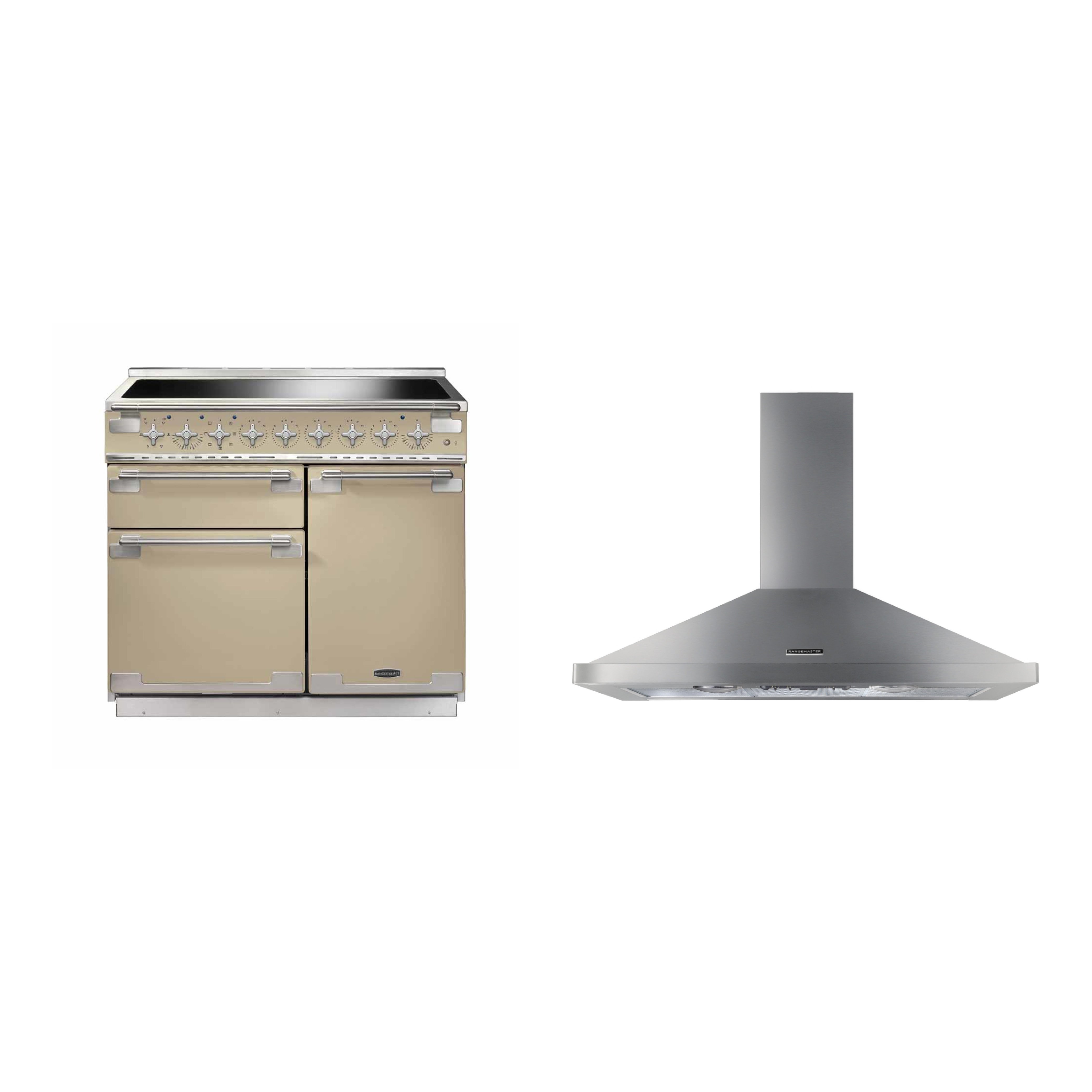 Rangemaster Elise Induction Range Cooker & Hood Pack