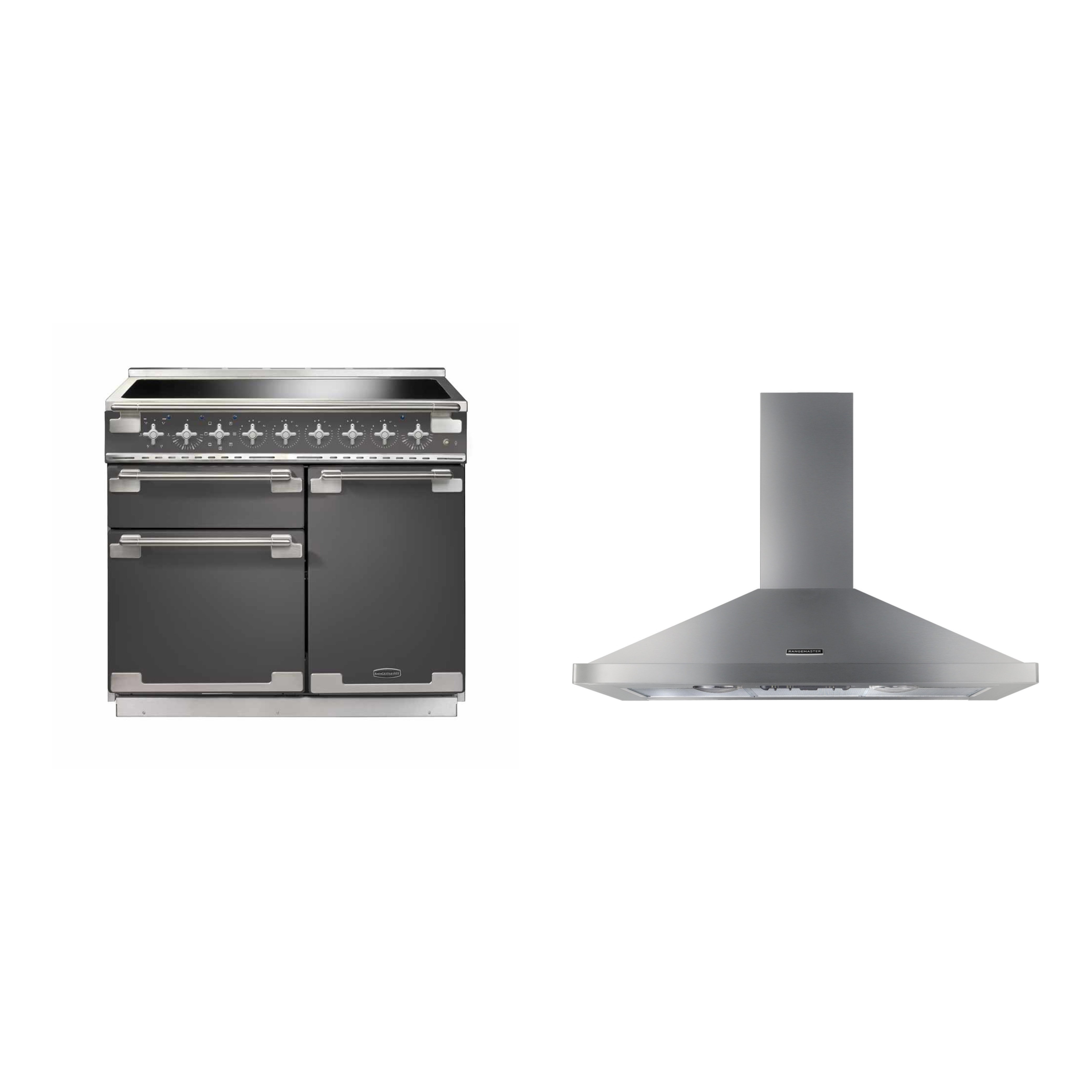 Rangemaster Elise Induction Range Cooker & Hood Pack