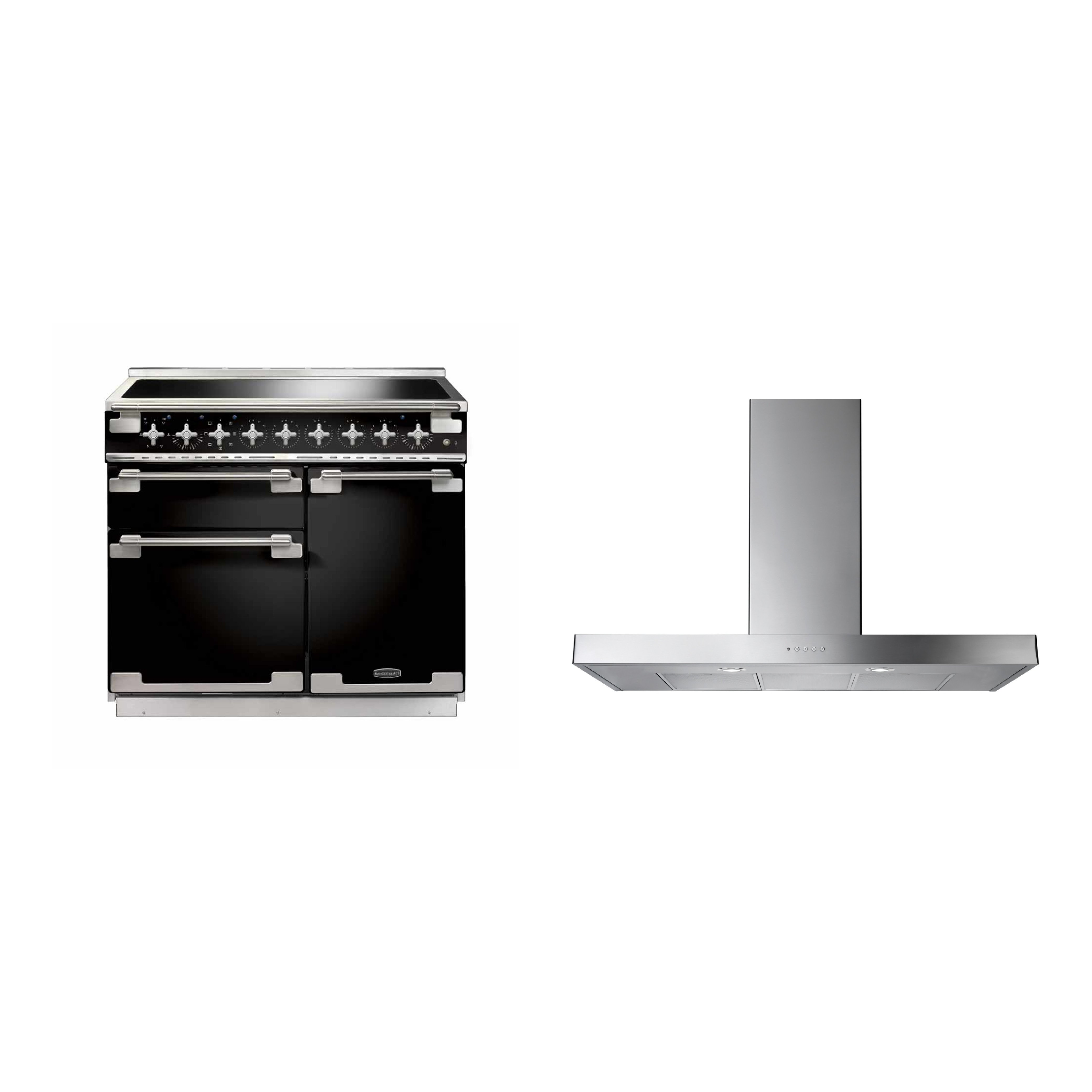 Rangemaster Elise Induction Range Cooker & Hood Pack