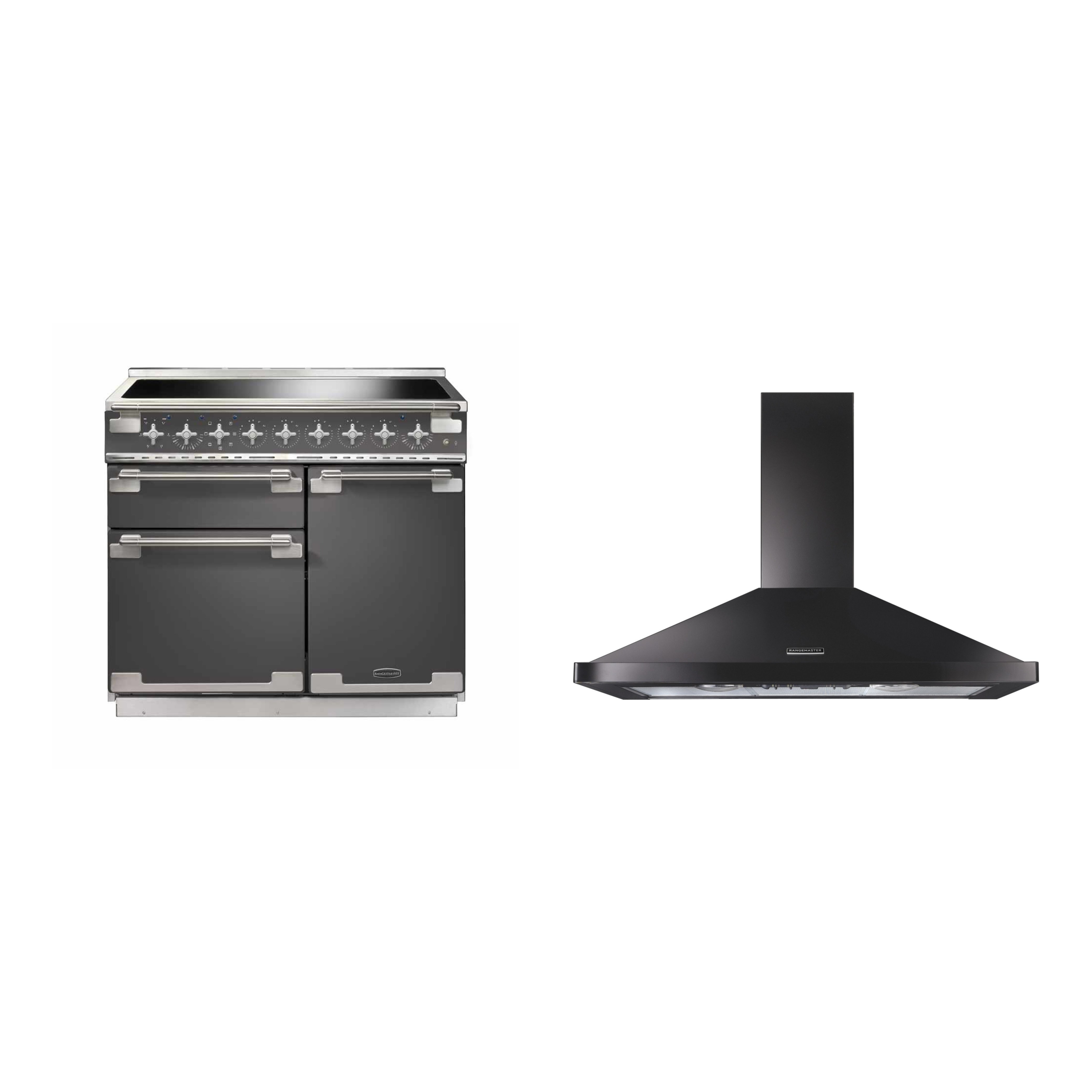 Rangemaster Elise Induction Range Cooker & Hood Pack