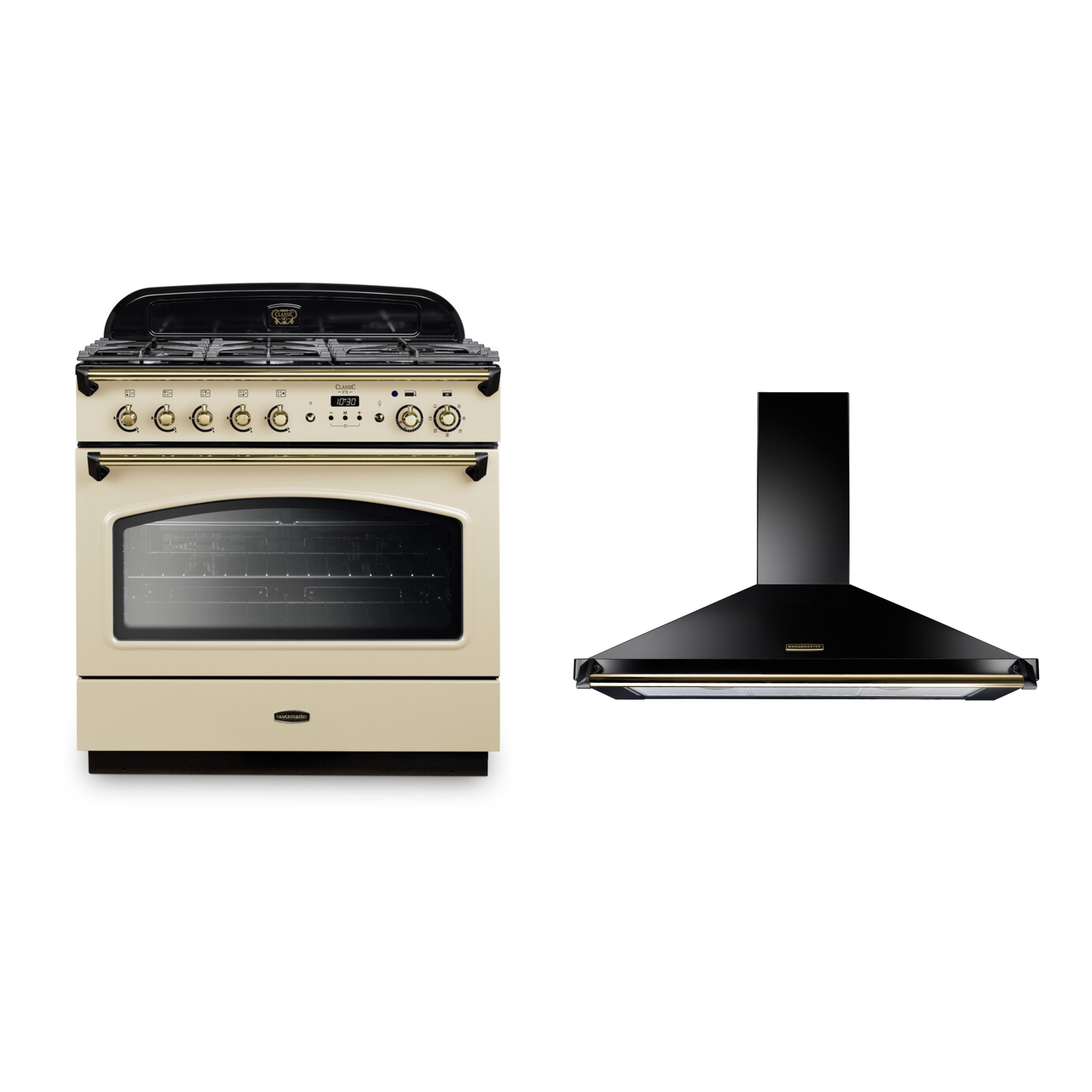 Rangemaster Classic FX Range Cooker & Hood Pack