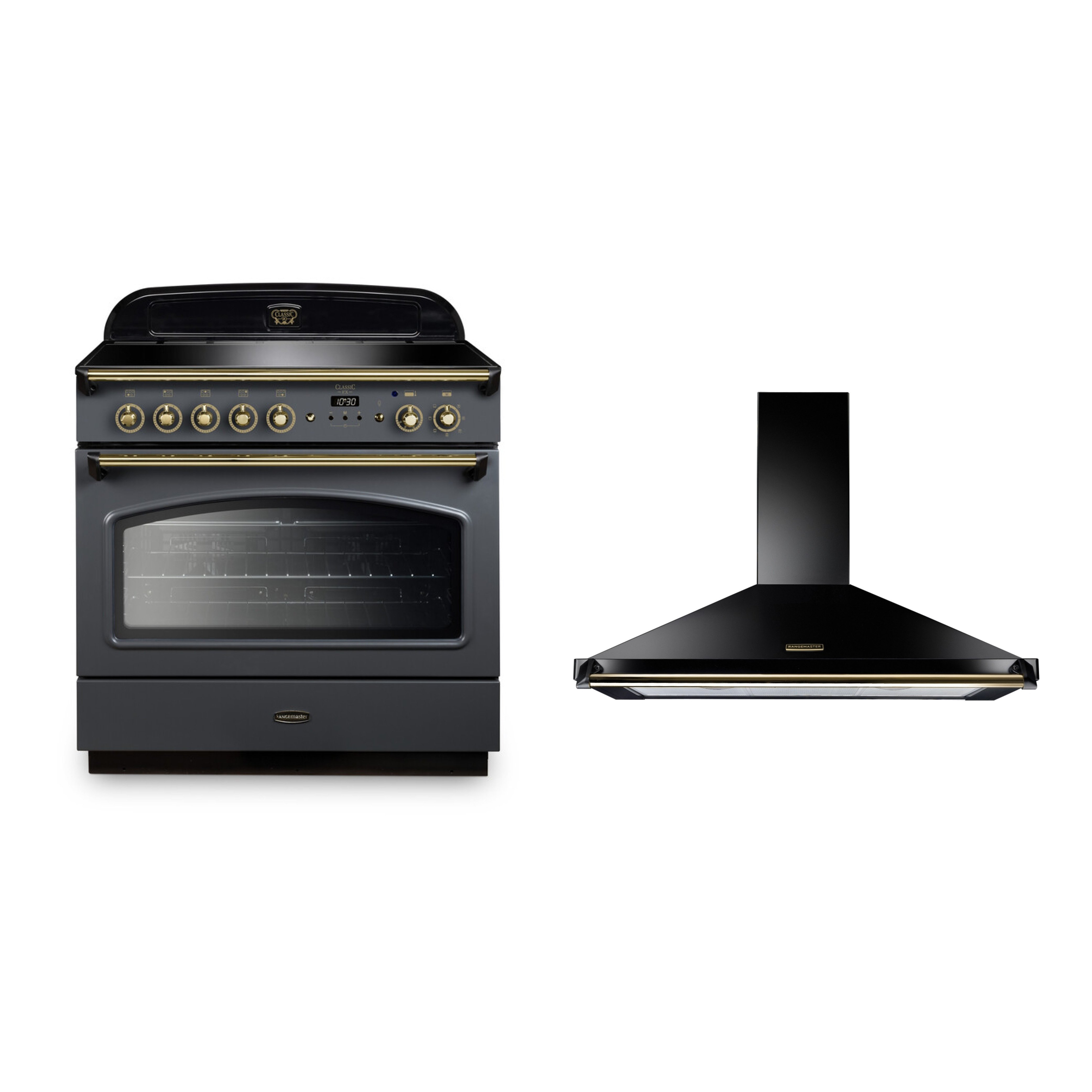 Rangemaster Classic FX Induction Range Cooker & Hood Pack