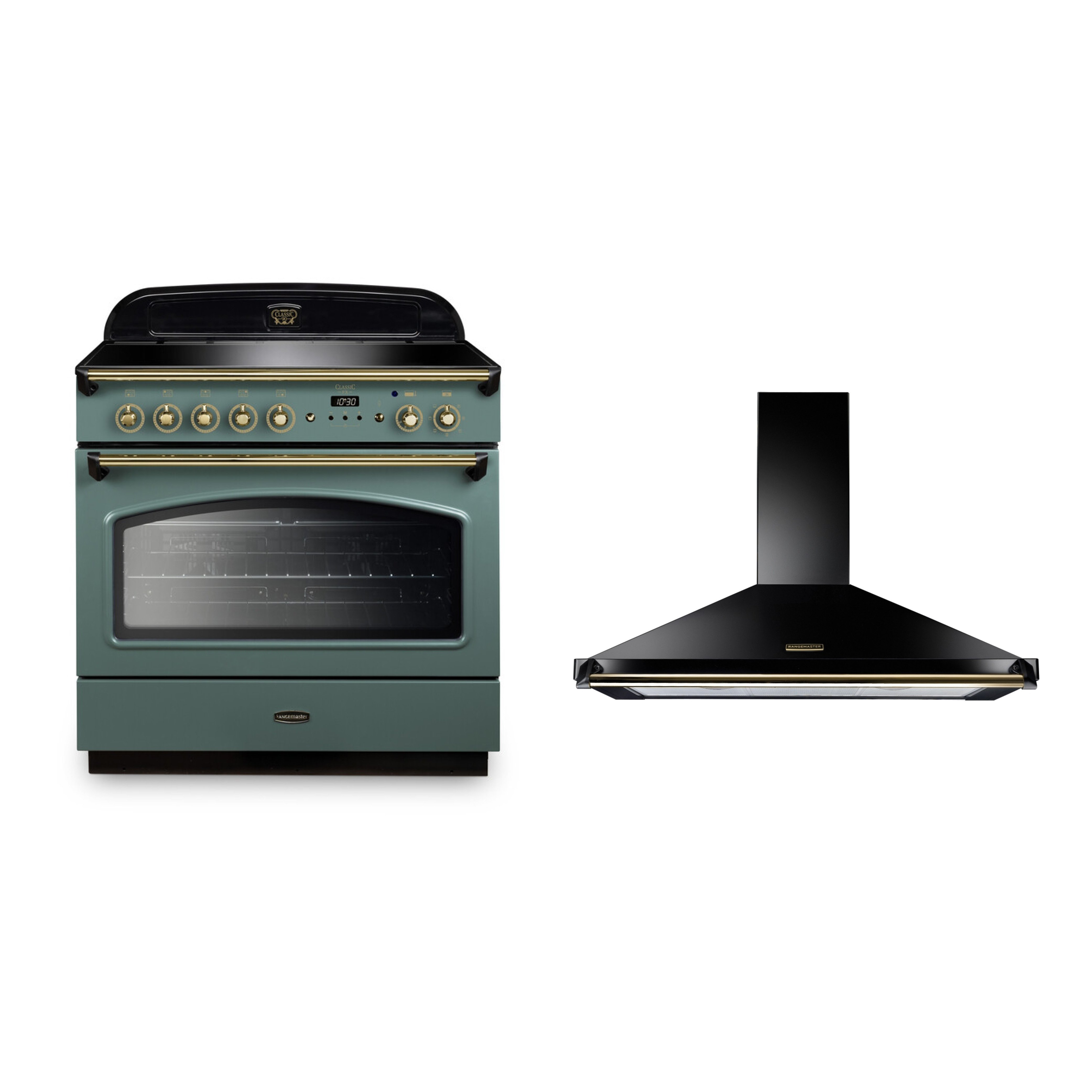 Rangemaster Classic FX Induction Range Cooker & Hood Pack