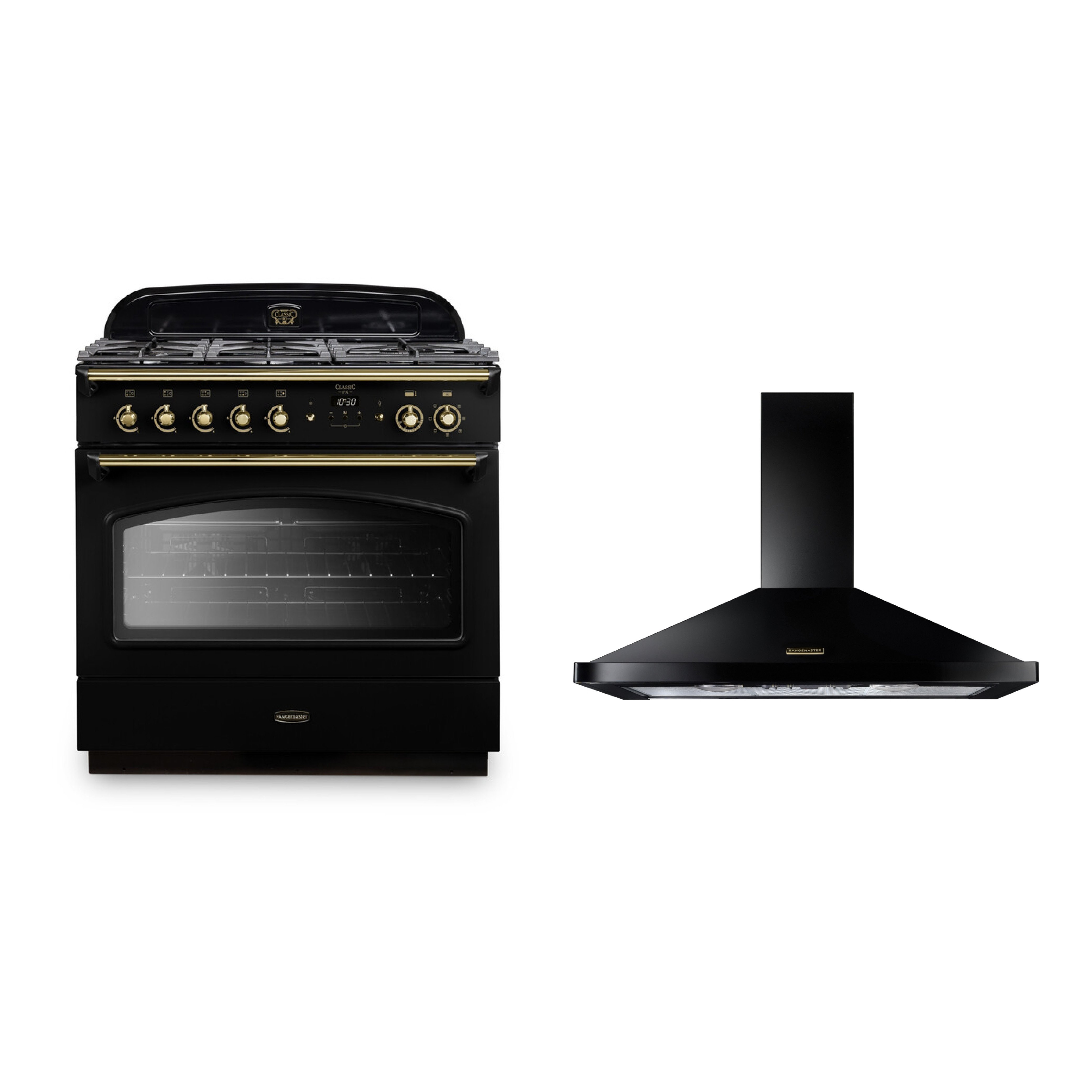 Rangemaster Classic FX Range Cooker & Hood Pack