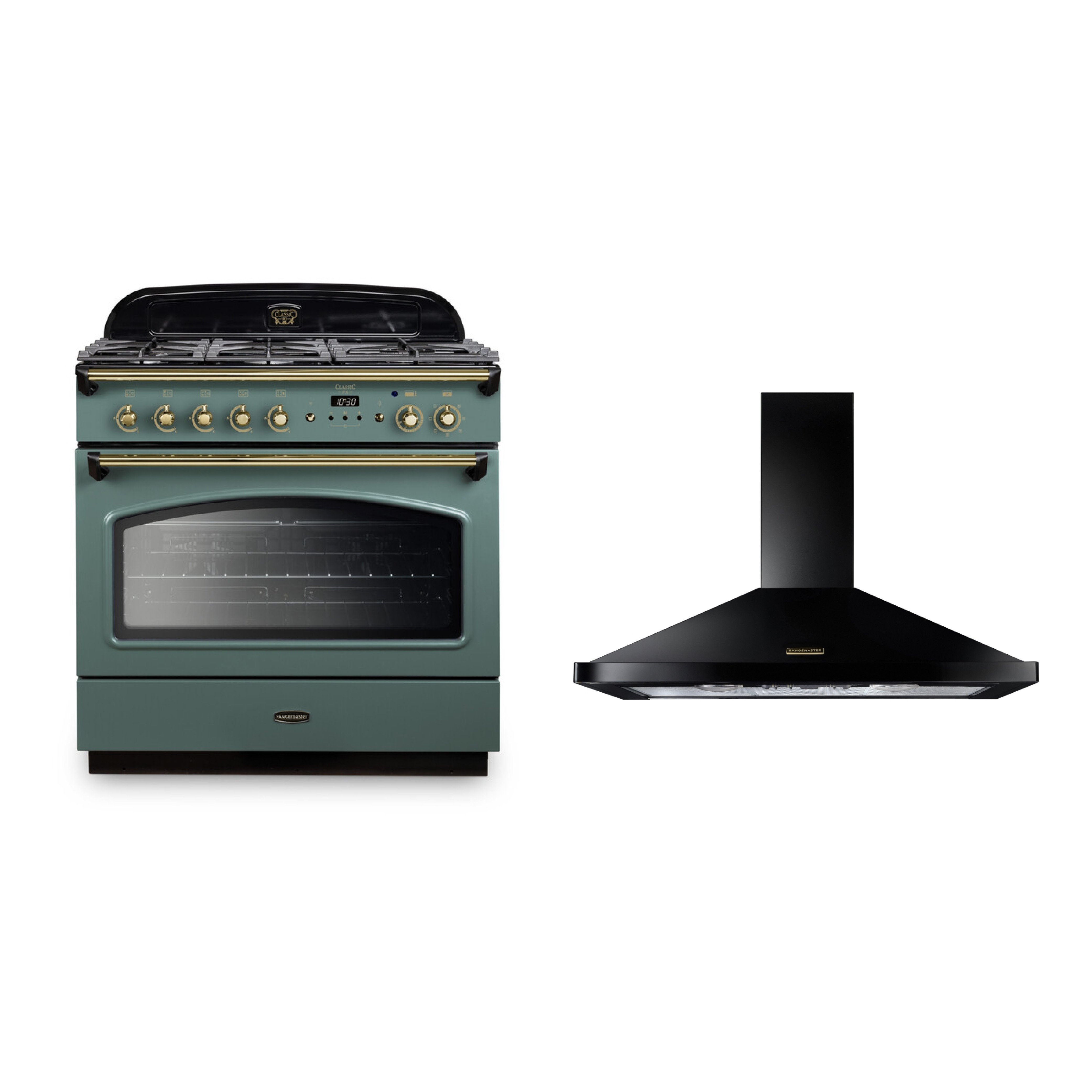 Rangemaster Classic FX Range Cooker & Hood Pack