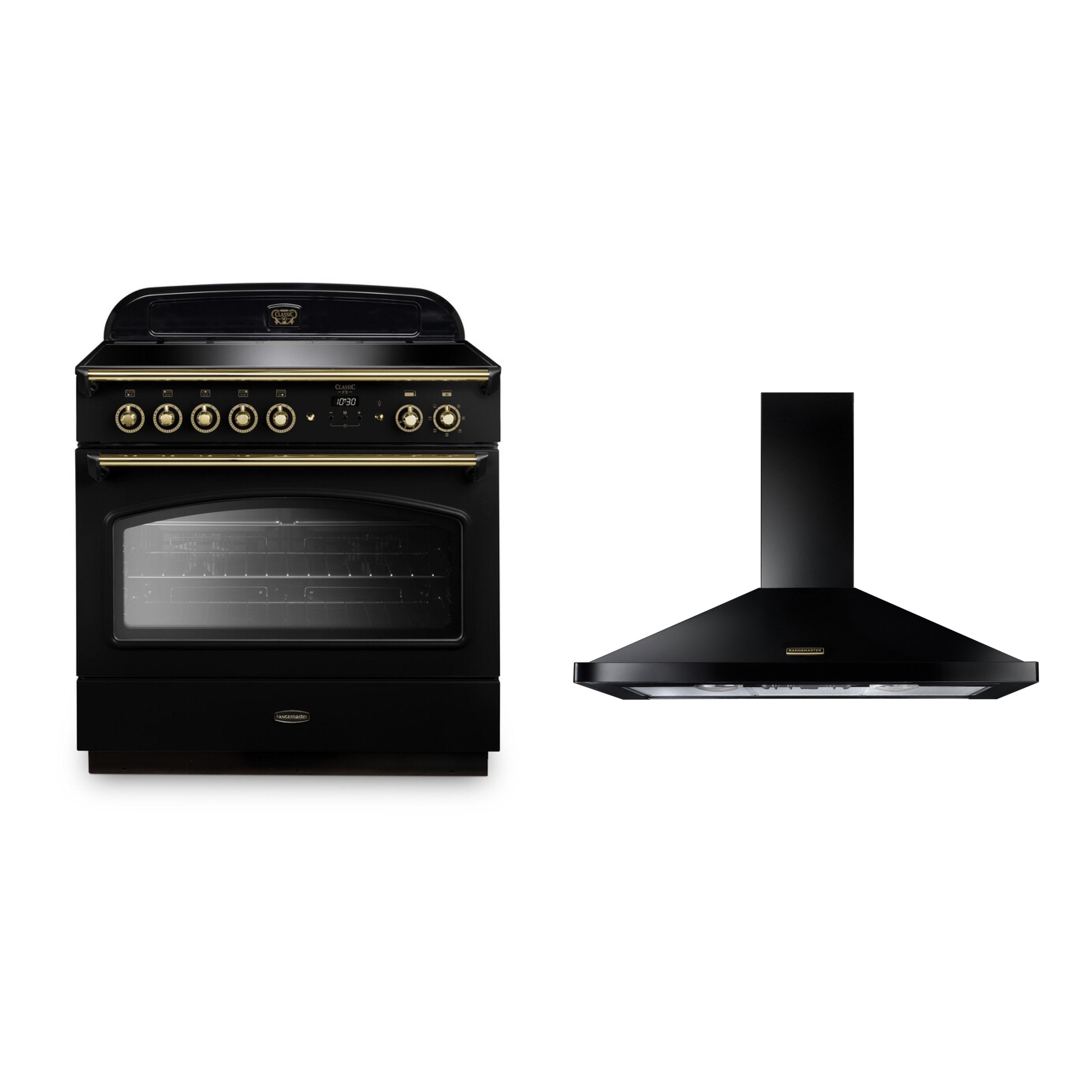 Rangemaster Classic FX Induction Range Cooker & Hood Pack