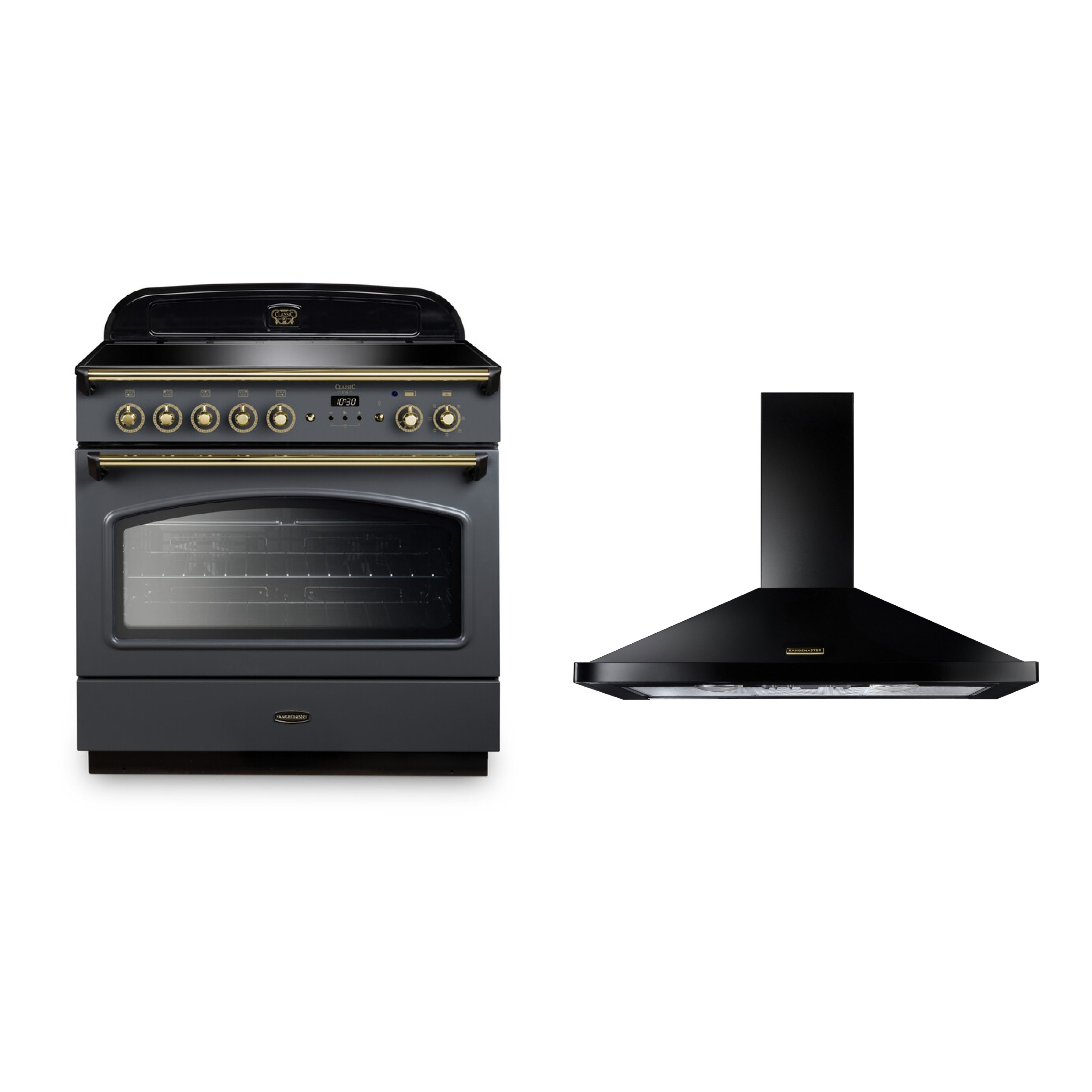 Rangemaster Classic FX Induction Range Cooker & Hood Pack
