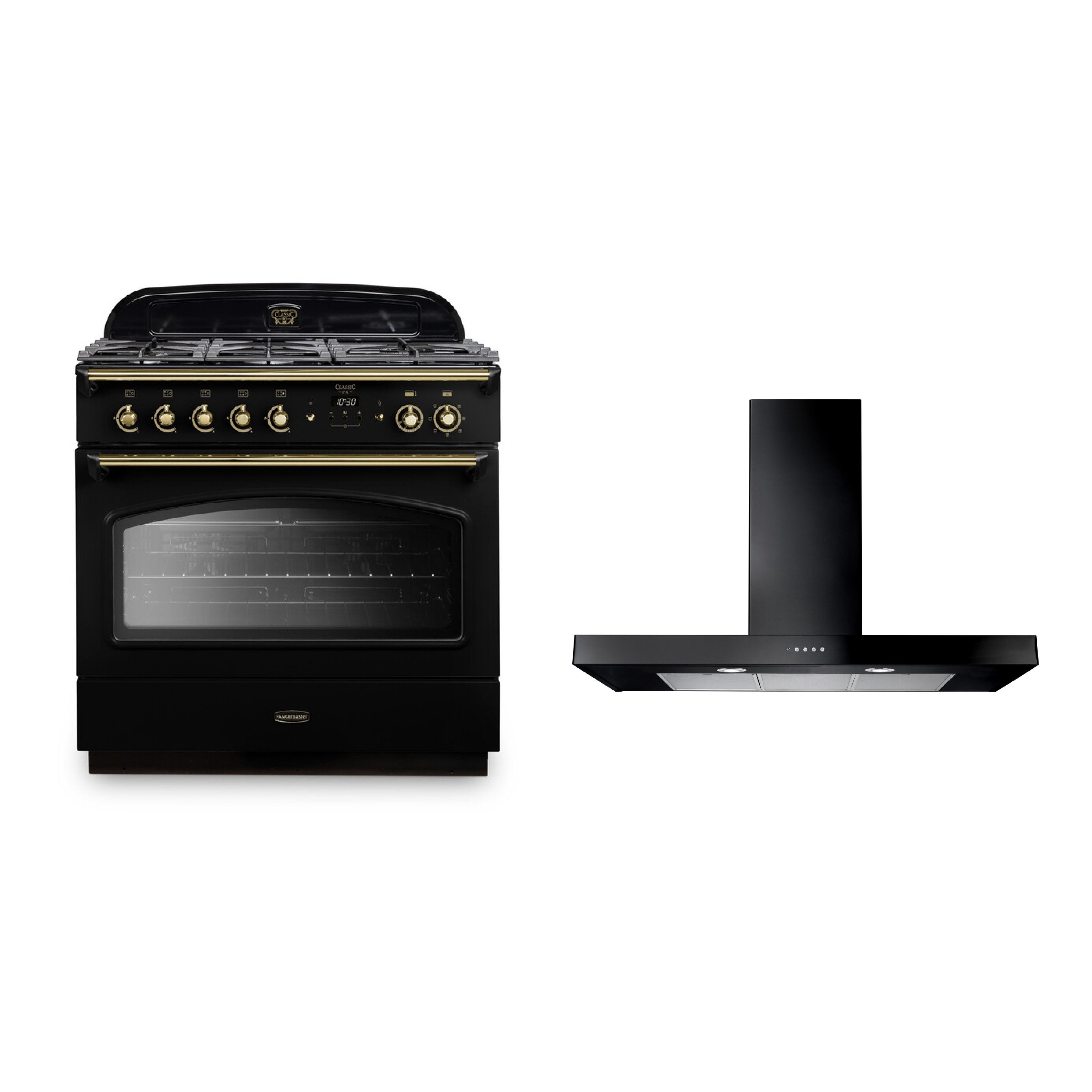 Rangemaster Classic FX Range Cooker & Hood Pack