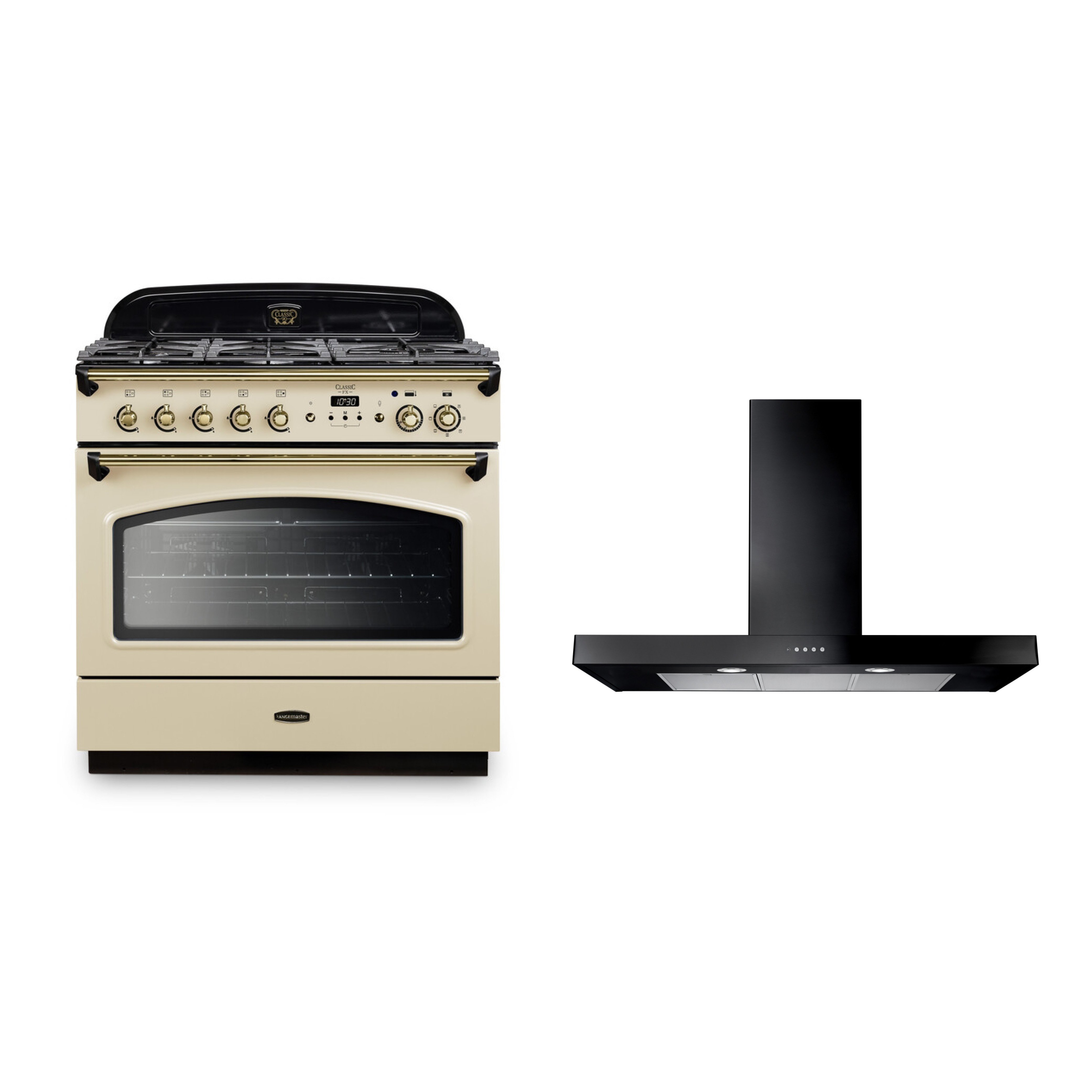 Rangemaster Classic FX Range Cooker & Hood Pack