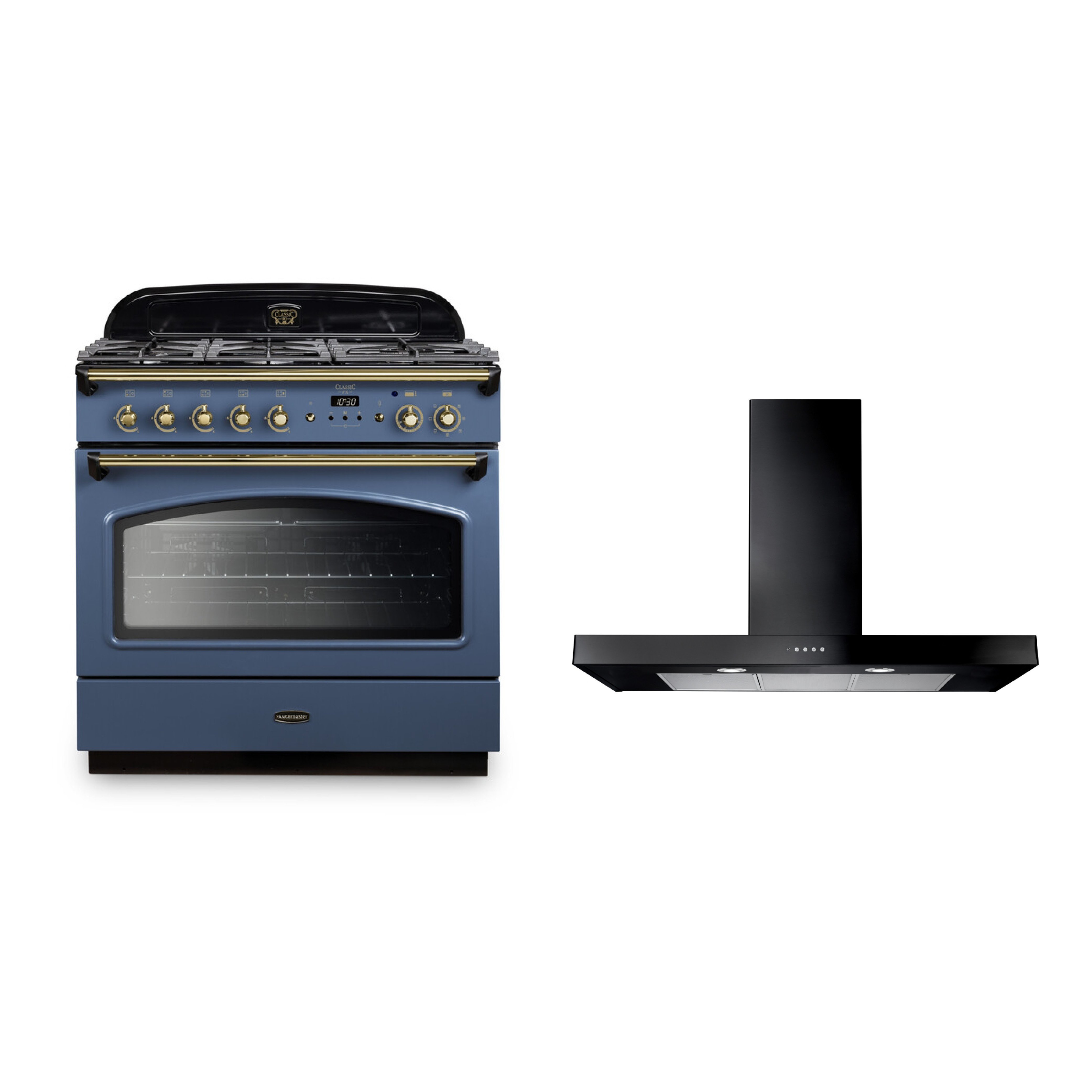 Rangemaster Classic FX Range Cooker & Hood Pack