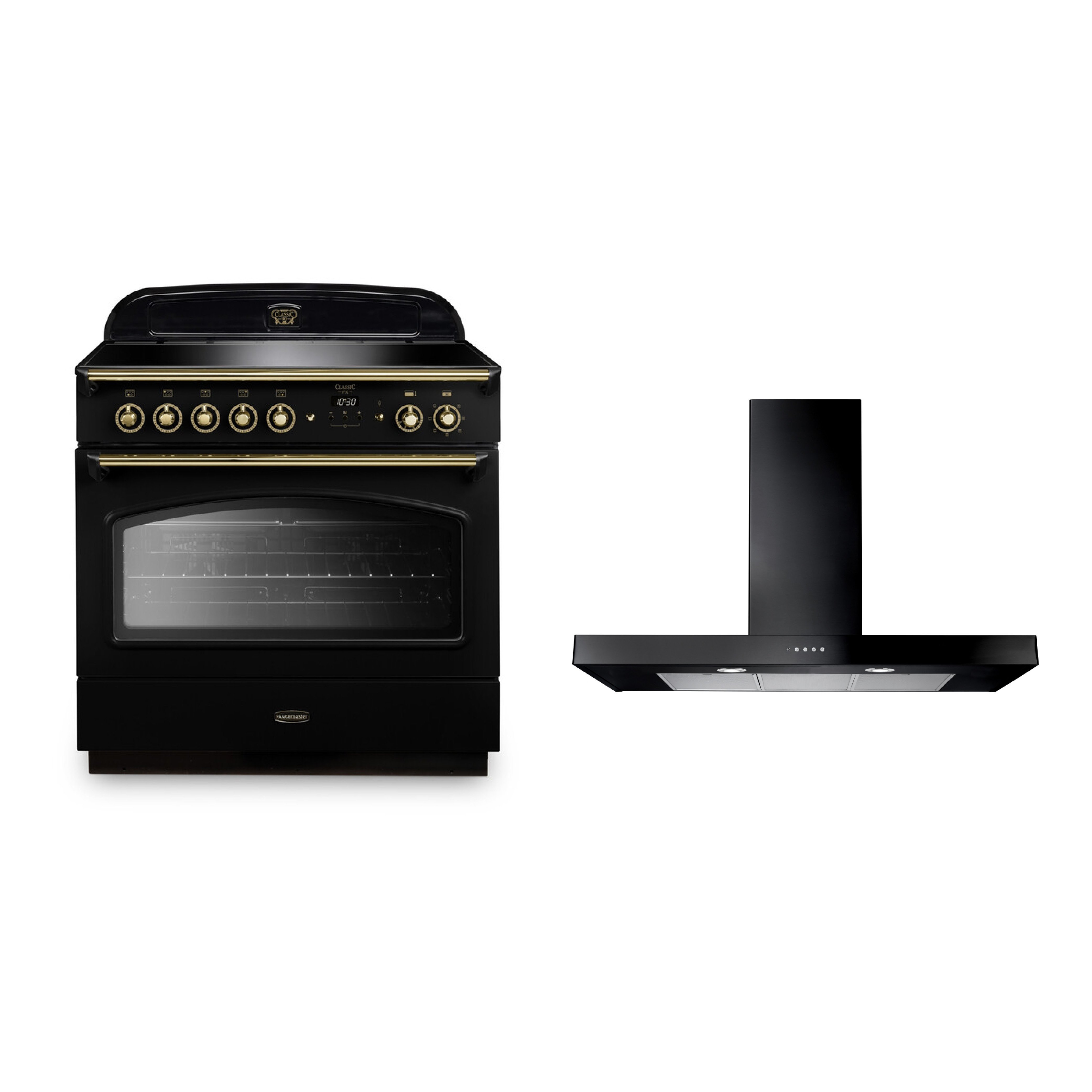 Rangemaster Classic FX Induction Range Cooker & Hood Pack