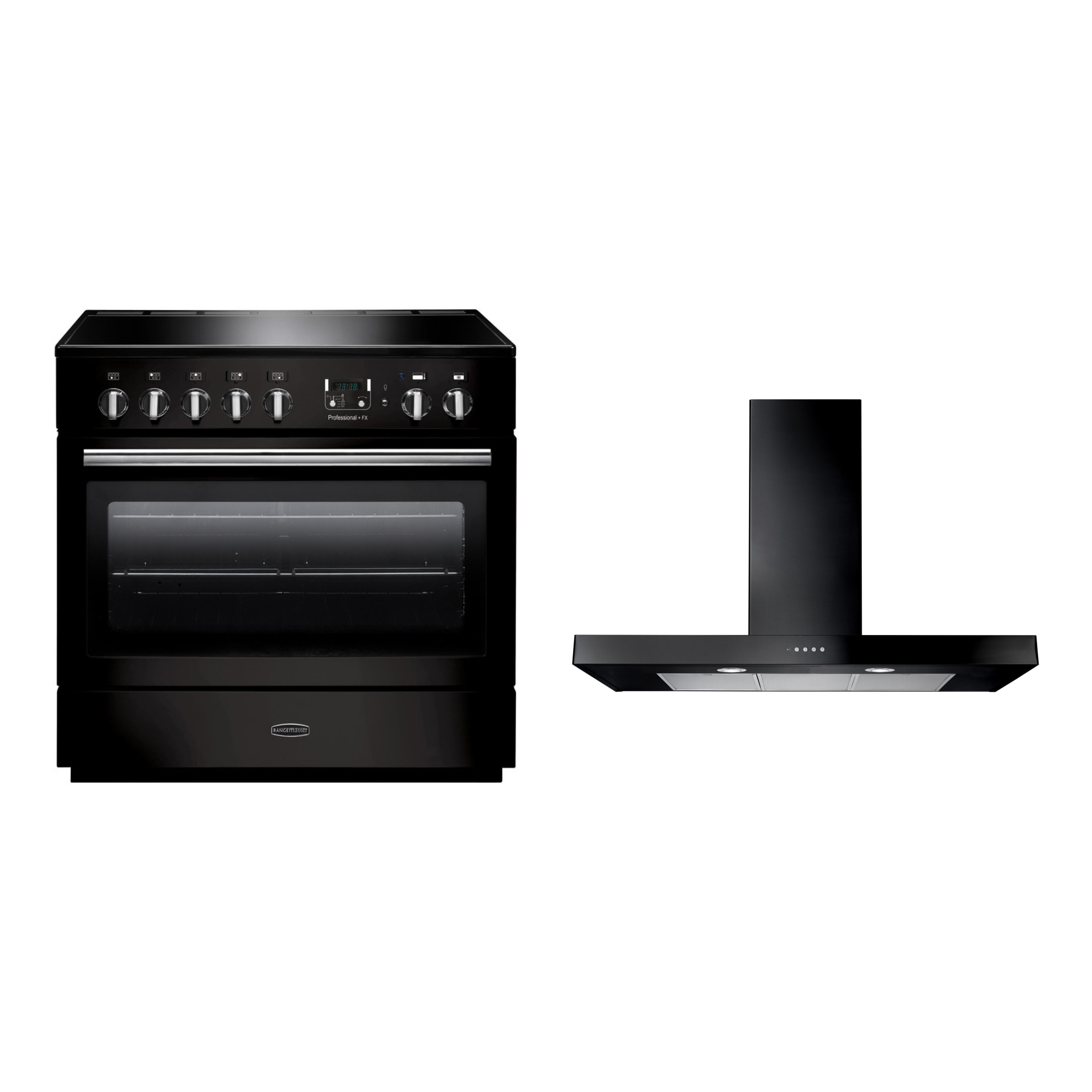 Rangemaster Professional Plus FX Induction Range Cooker & Hood Pack