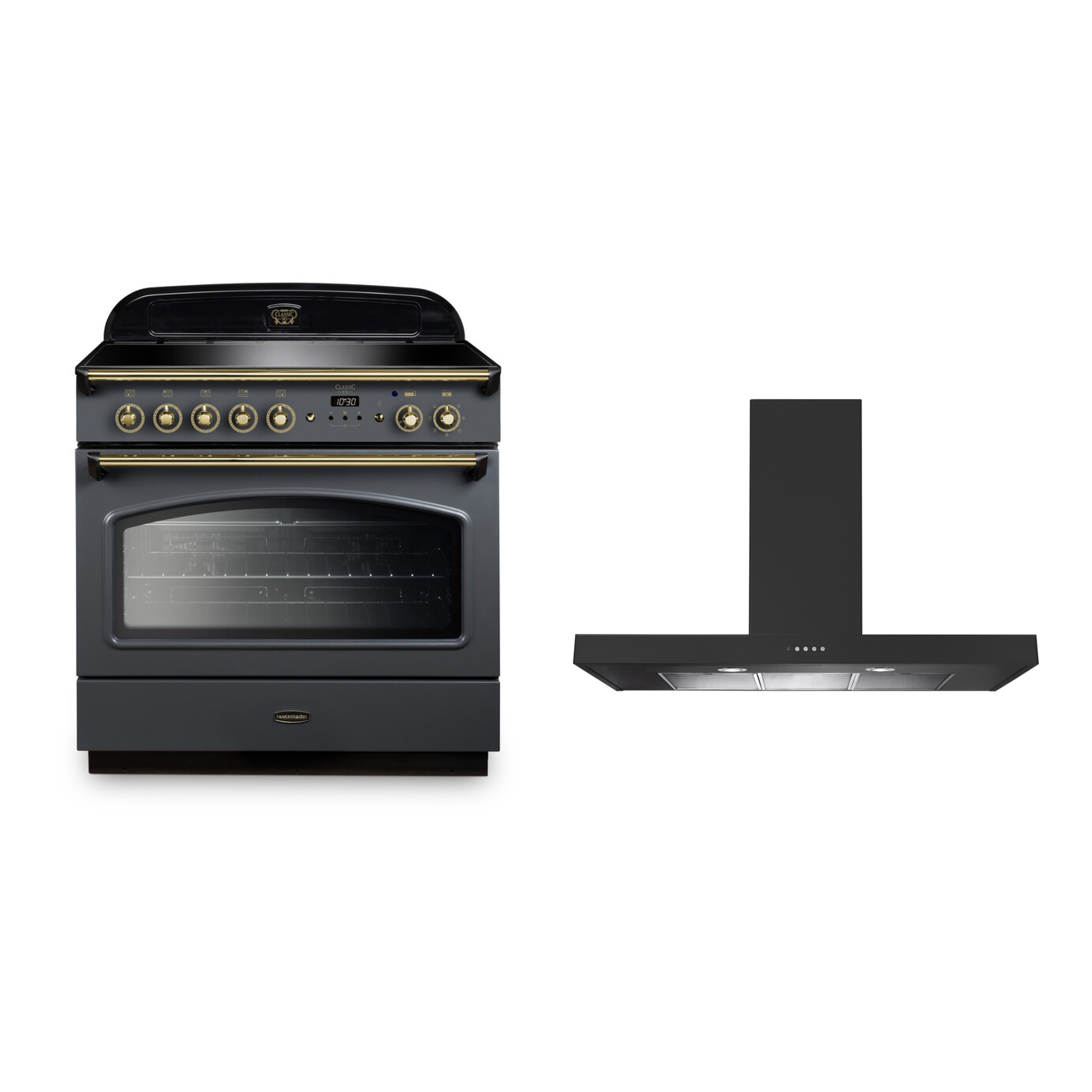 Rangemaster Classic FX Induction Range Cooker & Hood Pack