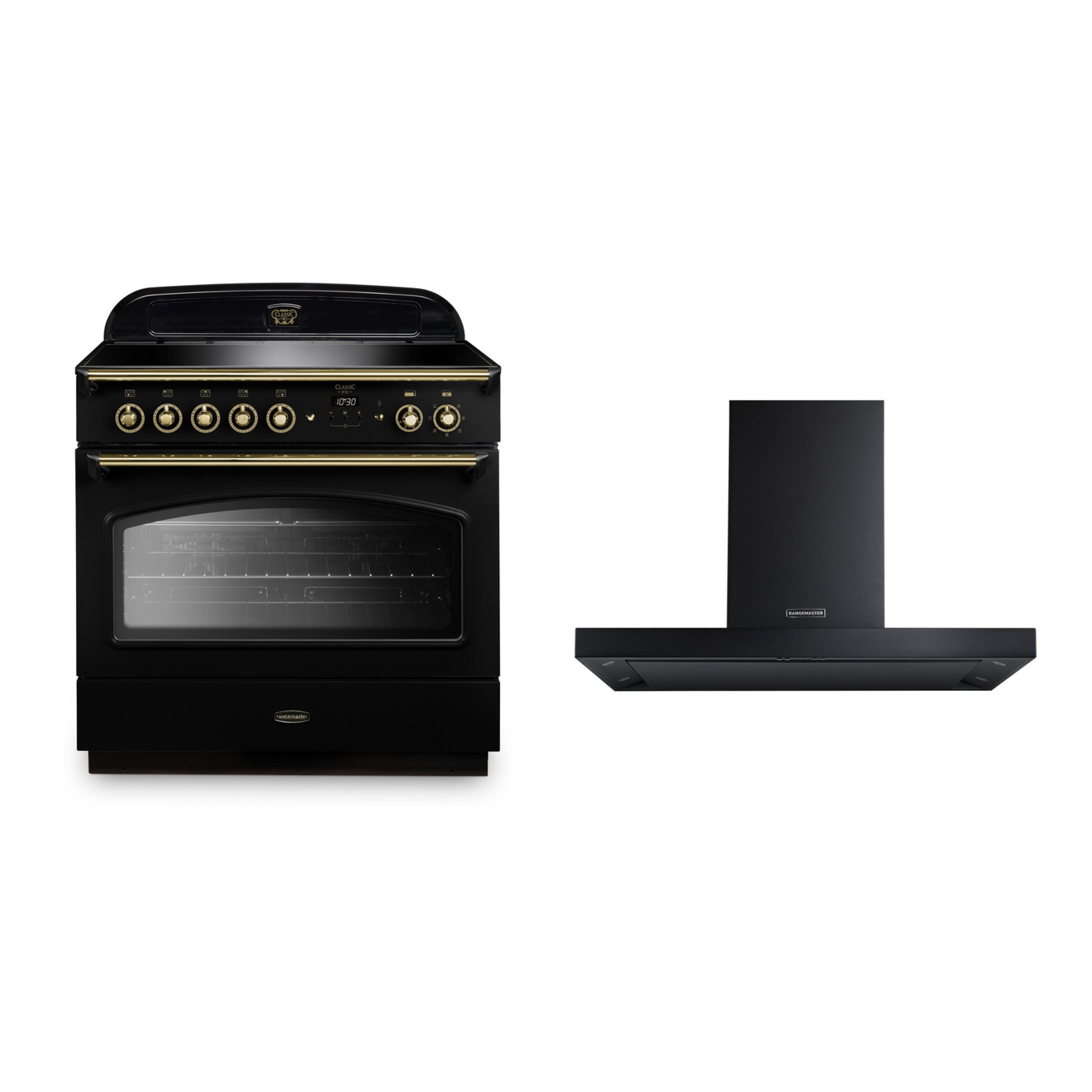 Rangemaster Classic FX Induction Range Cooker & Hood Pack