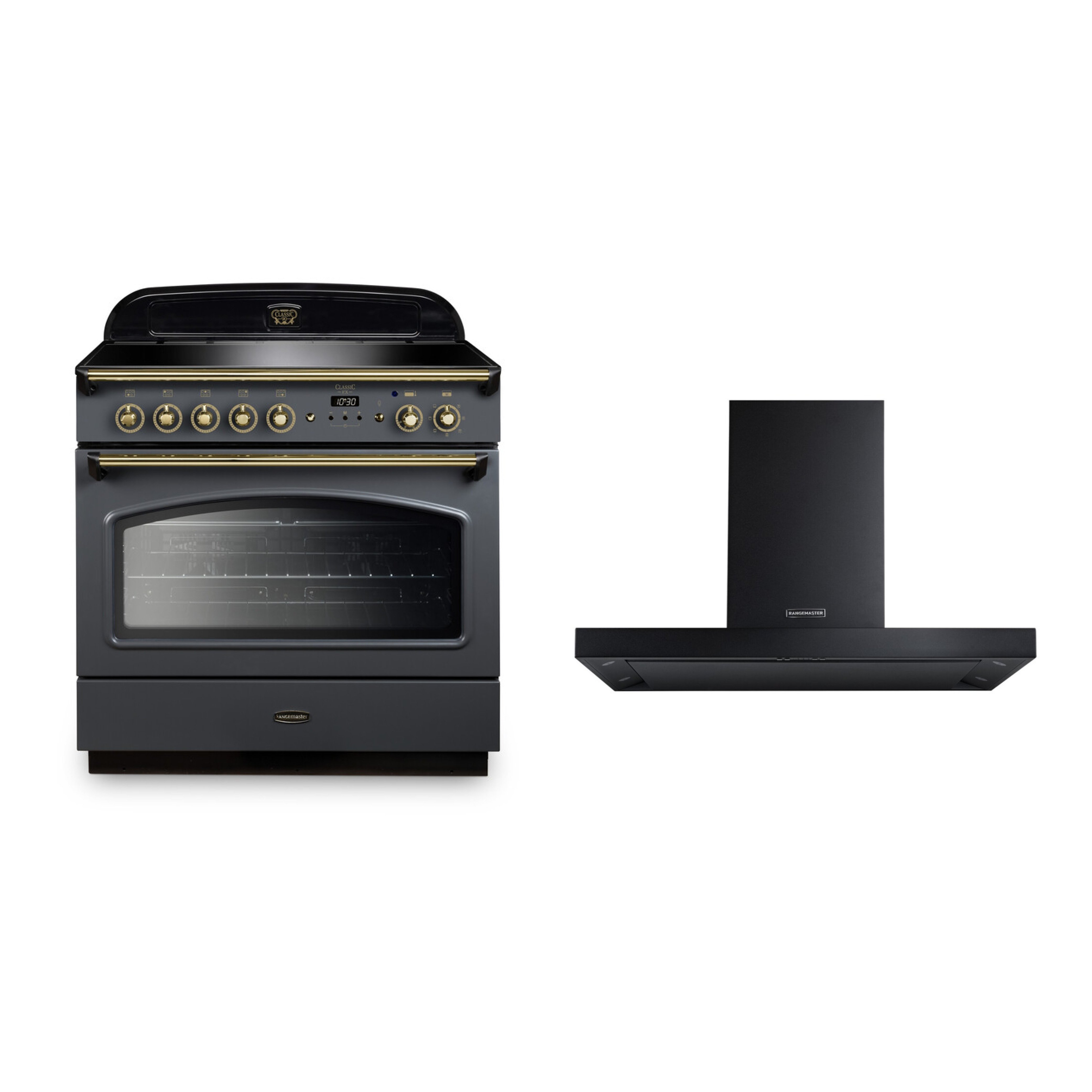 Rangemaster Classic FX Induction Range Cooker & Hood Pack