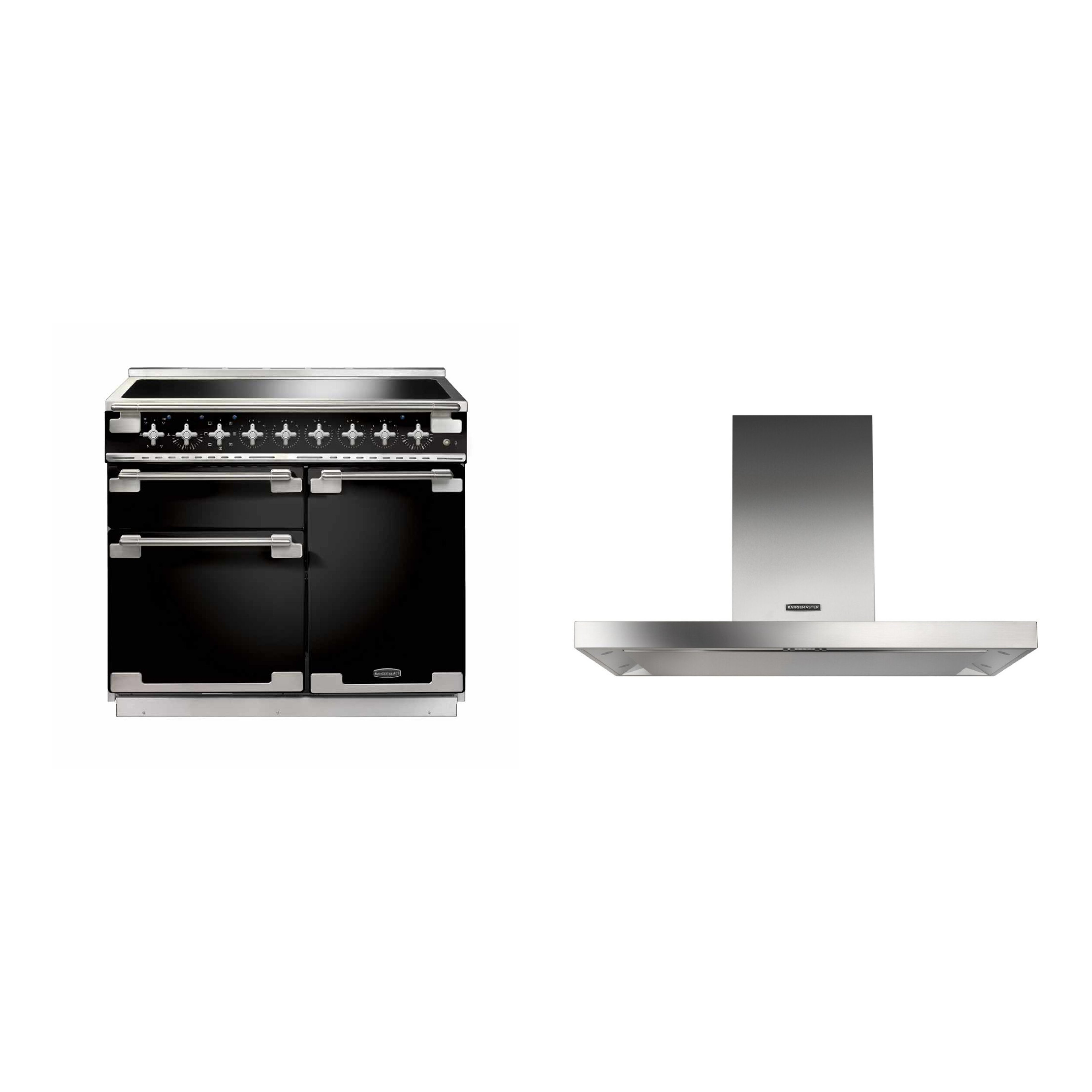Rangemaster Elise Induction Range Cooker & Hood Pack